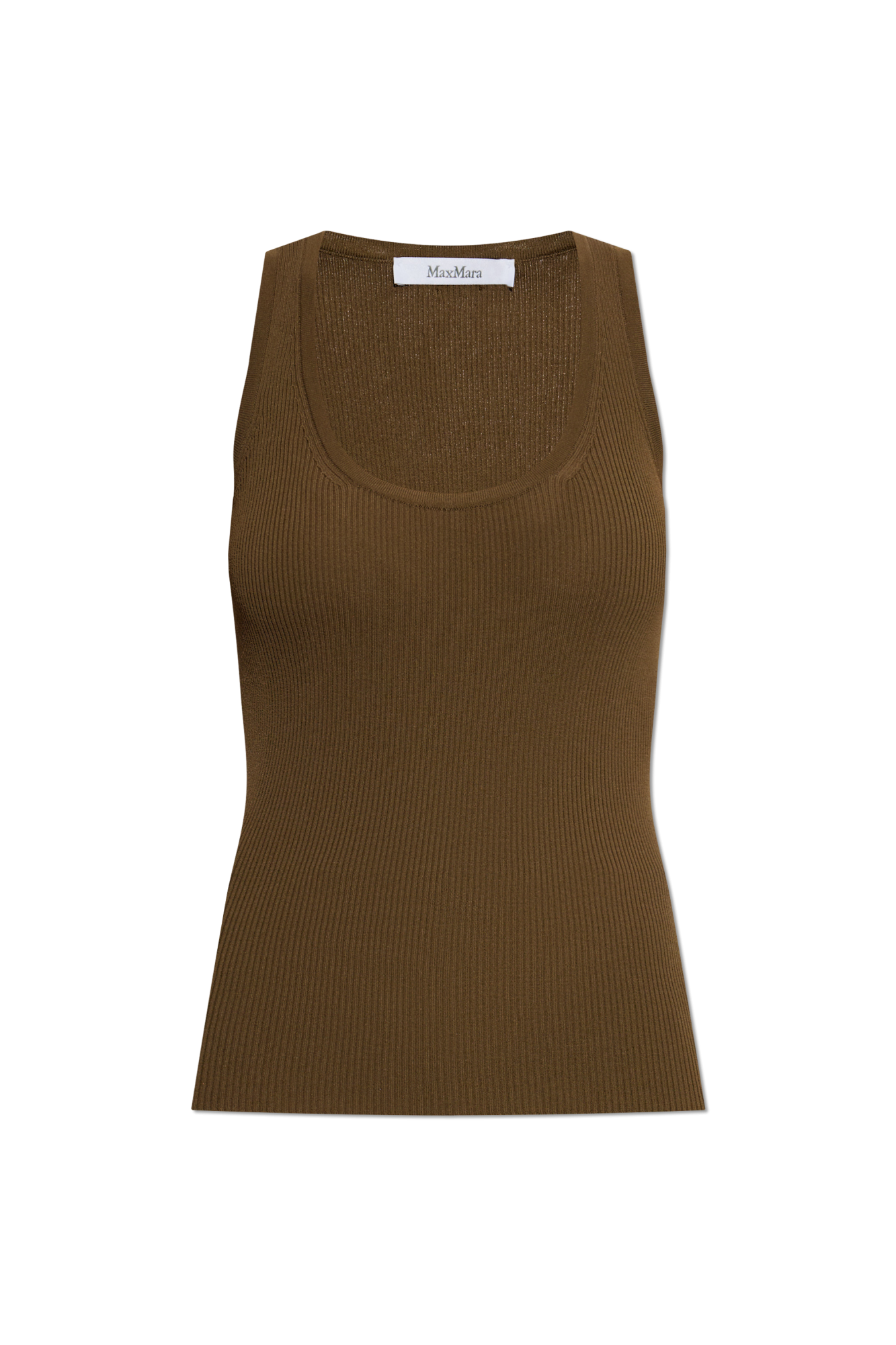 Max Mara Top ‘Editta’, Kobiety, Zielony
