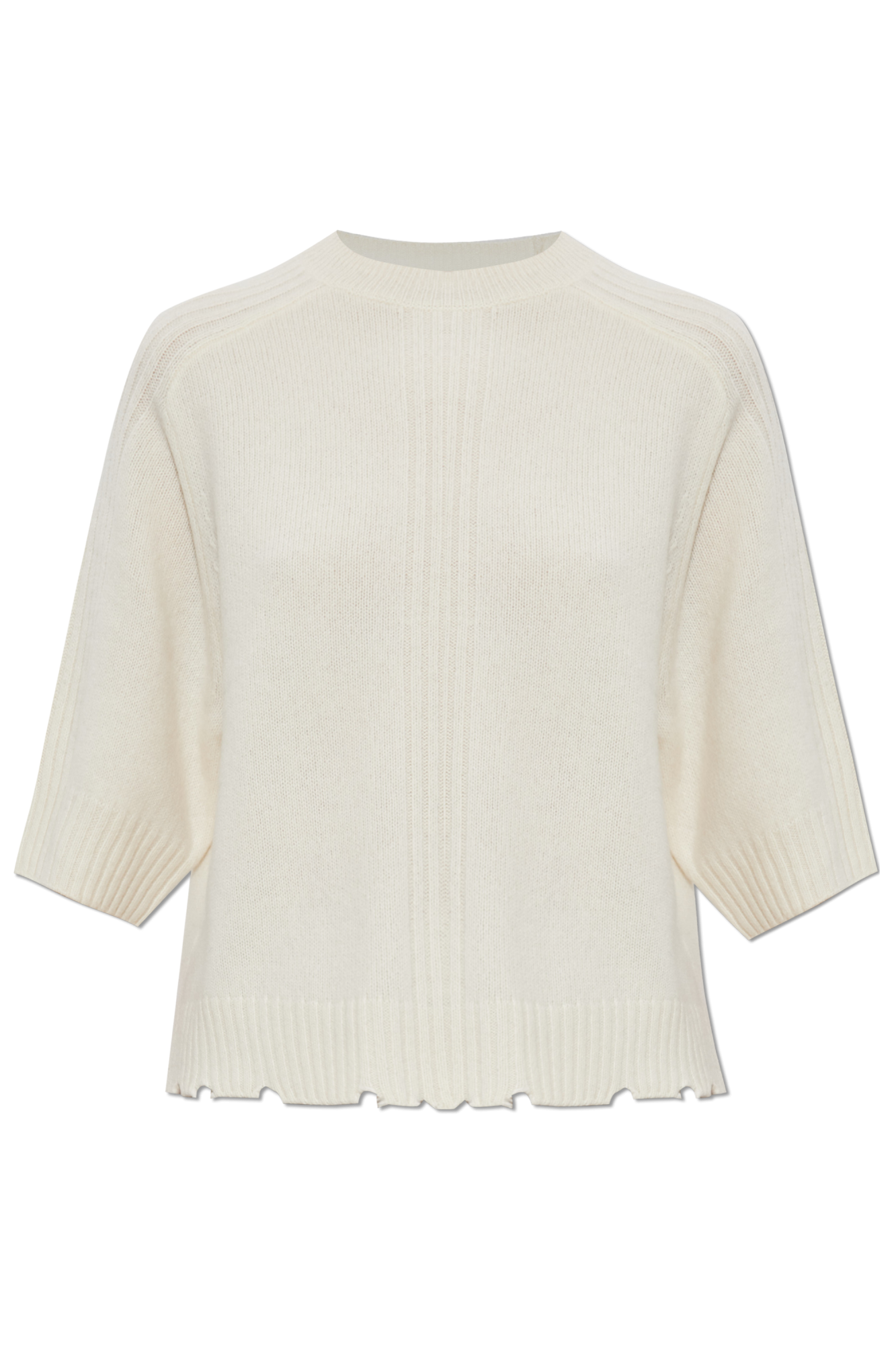 AllSaints Sweter `Nix`, Kobiety, Kremowy