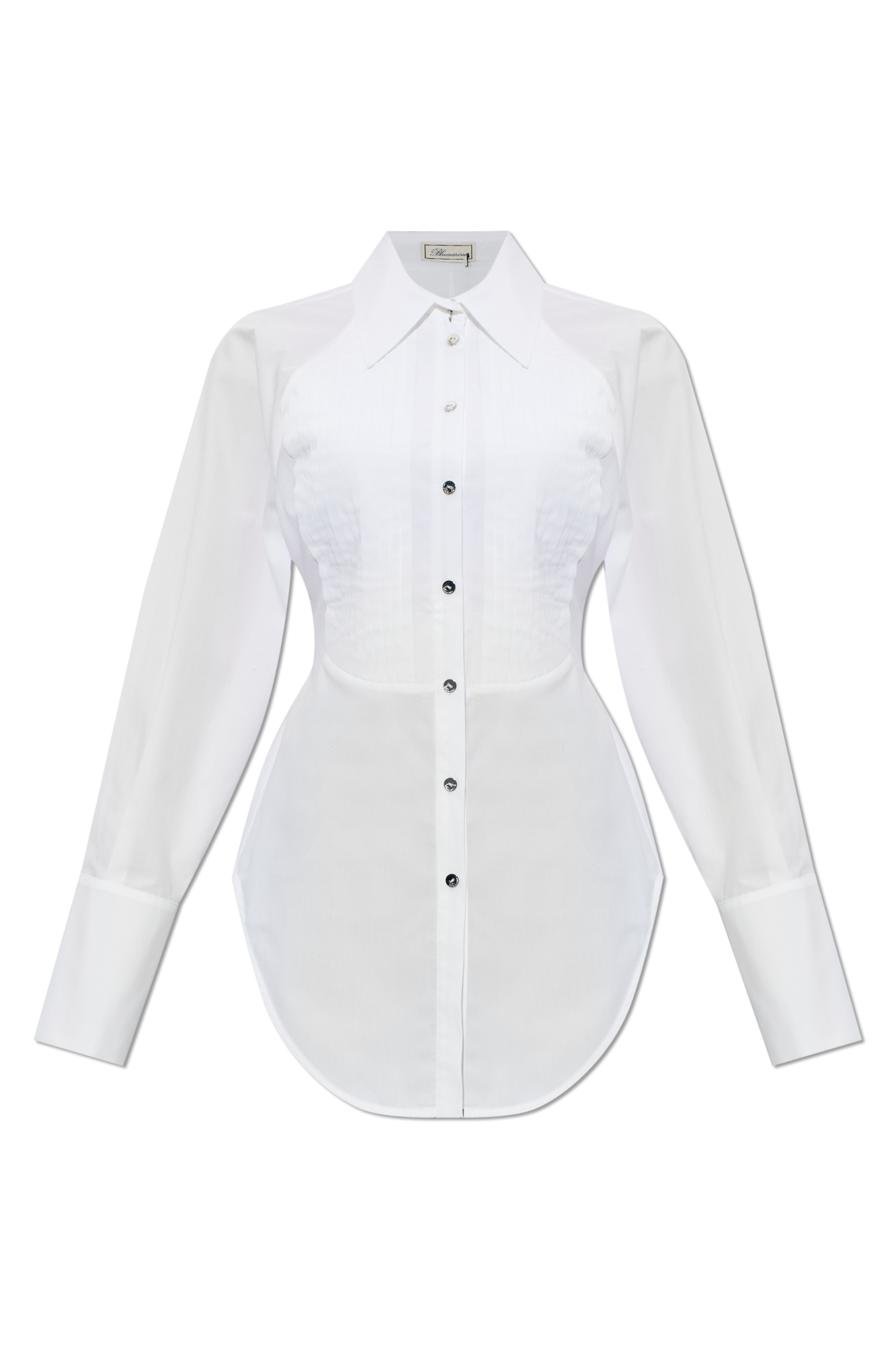 Blumarine Koszula Z Paskami W Talii, Kobiety, Biały