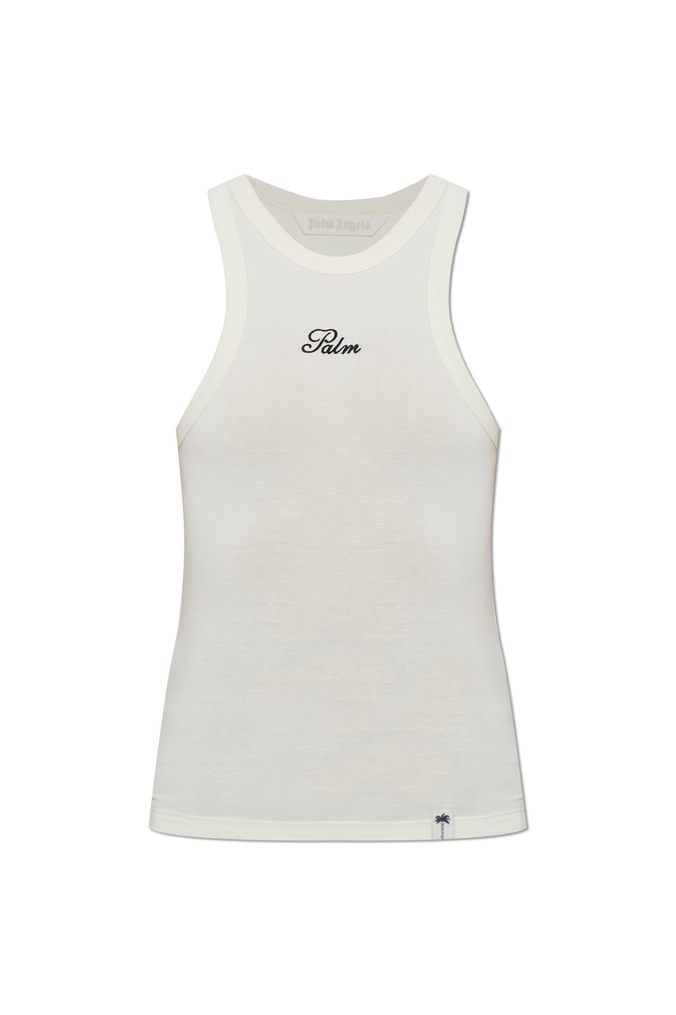 Palm Angels Top Bez Rękawów, Kobiety, Biały