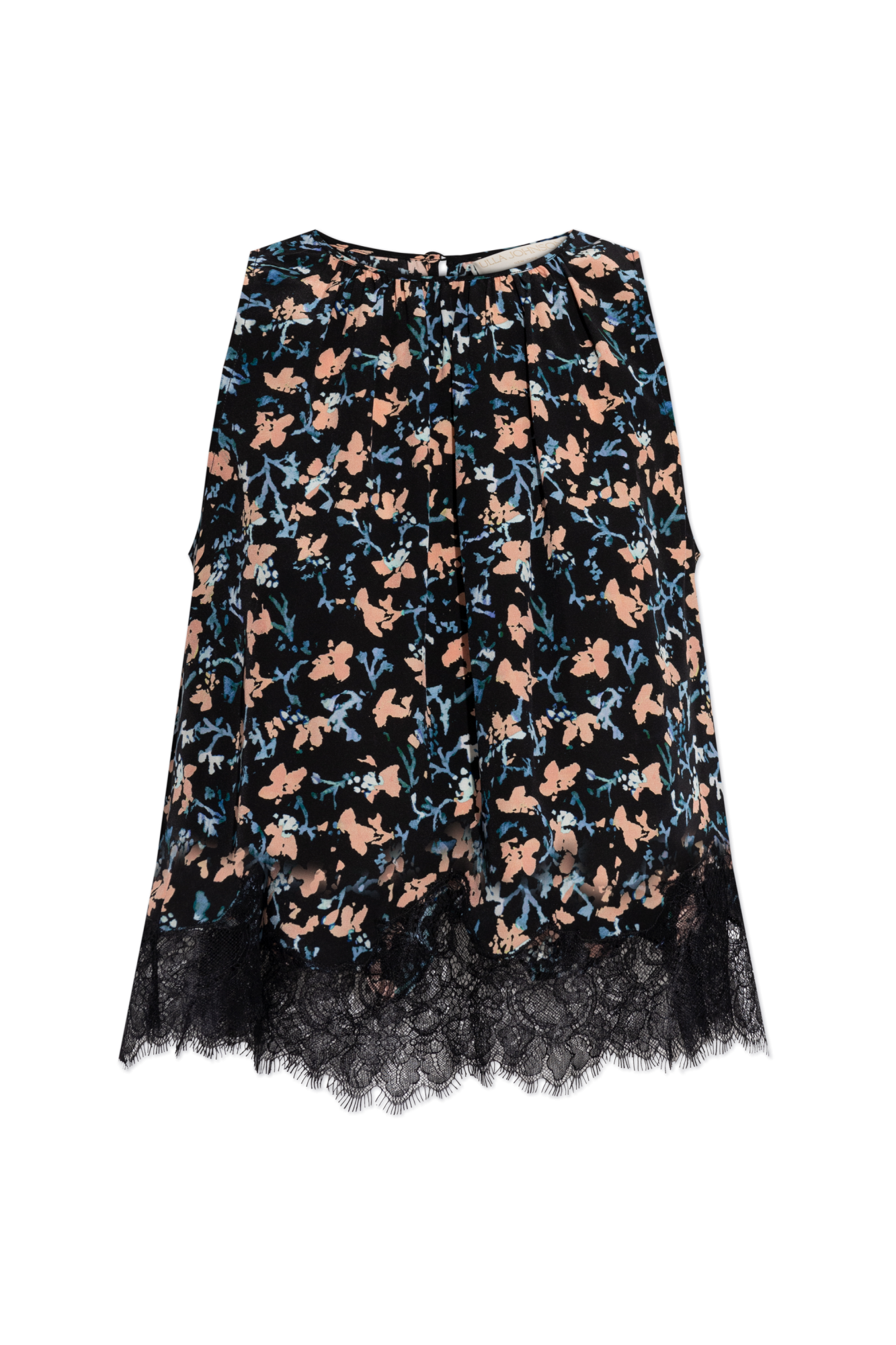 Ulla Johnson Jedwabny Top `Sierra`, Kobiety, Czarny