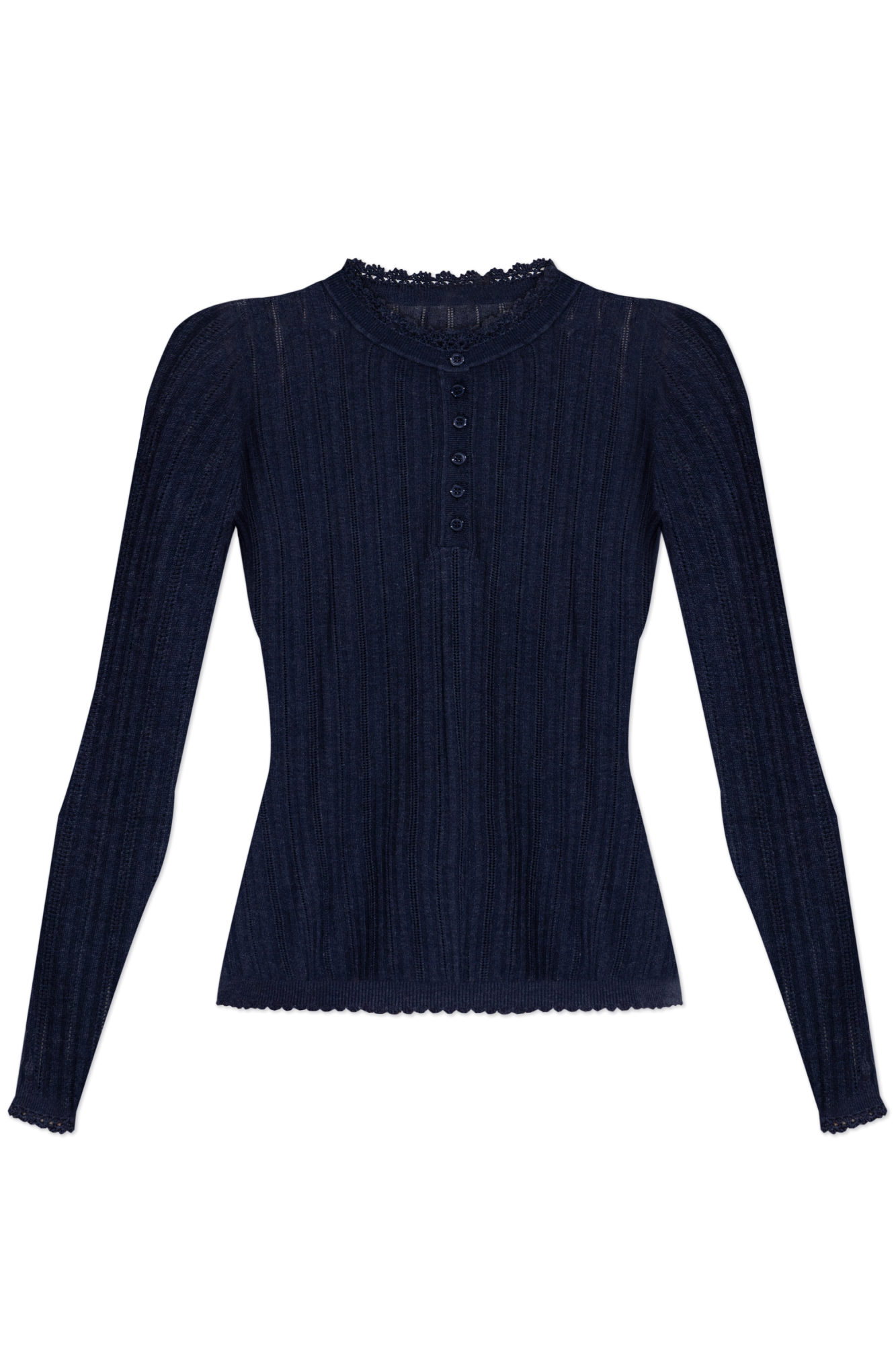 Ulla Johnson Top `Delia`, Kobiety, Granatowy