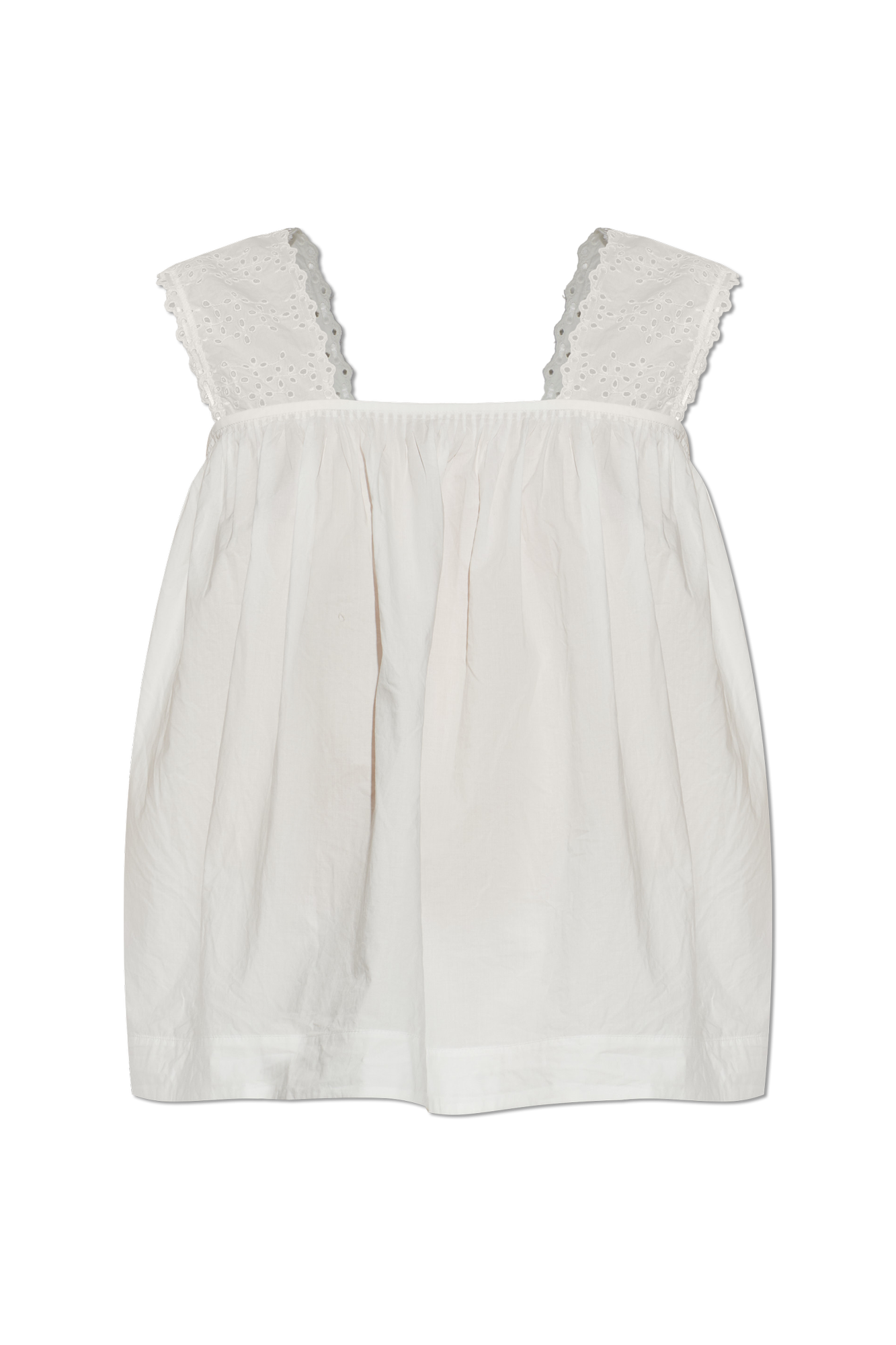 Posse Bawełniany Top ‘Harriet’, Kobiety, Biały