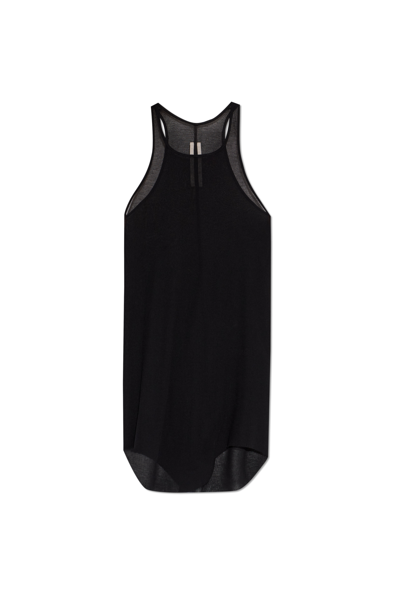 Rick Owens T-shirt Bez Rękawów, Mężczyźni, Czarny