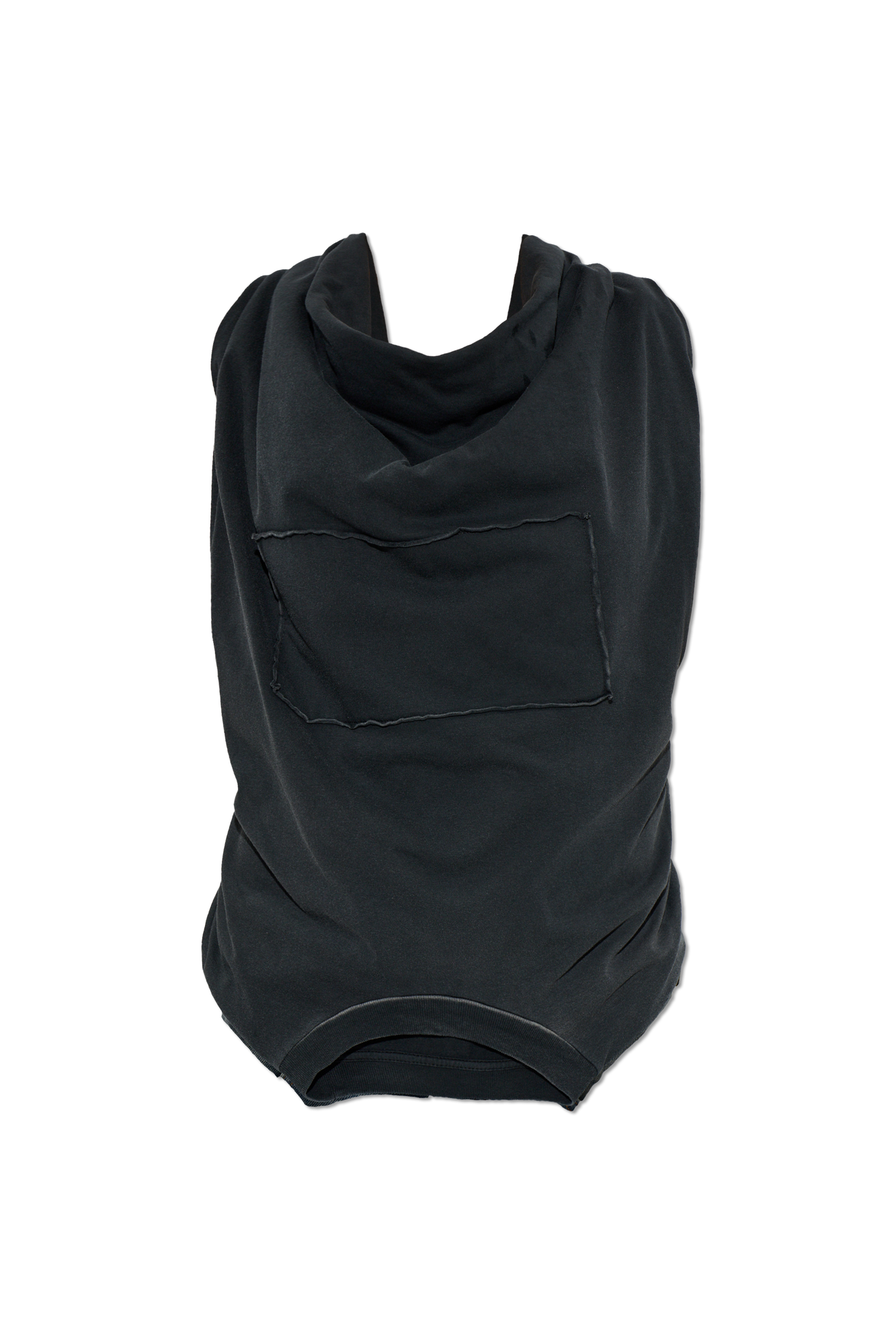 Maison Margiela Top Bez Rękawów, Kobiety, Czarny