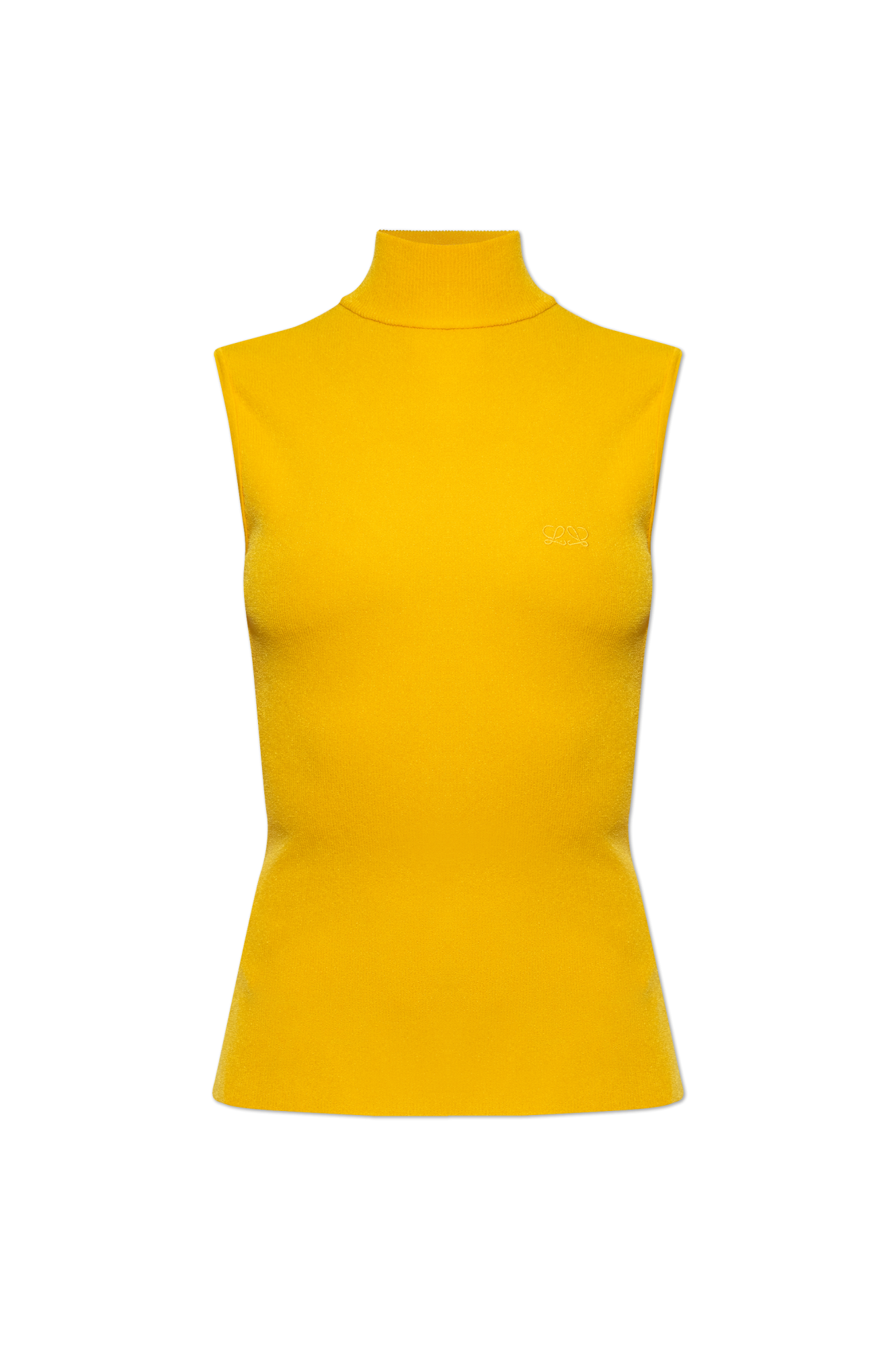 Loewe Top Ze Stójką, Kobiety, żółty