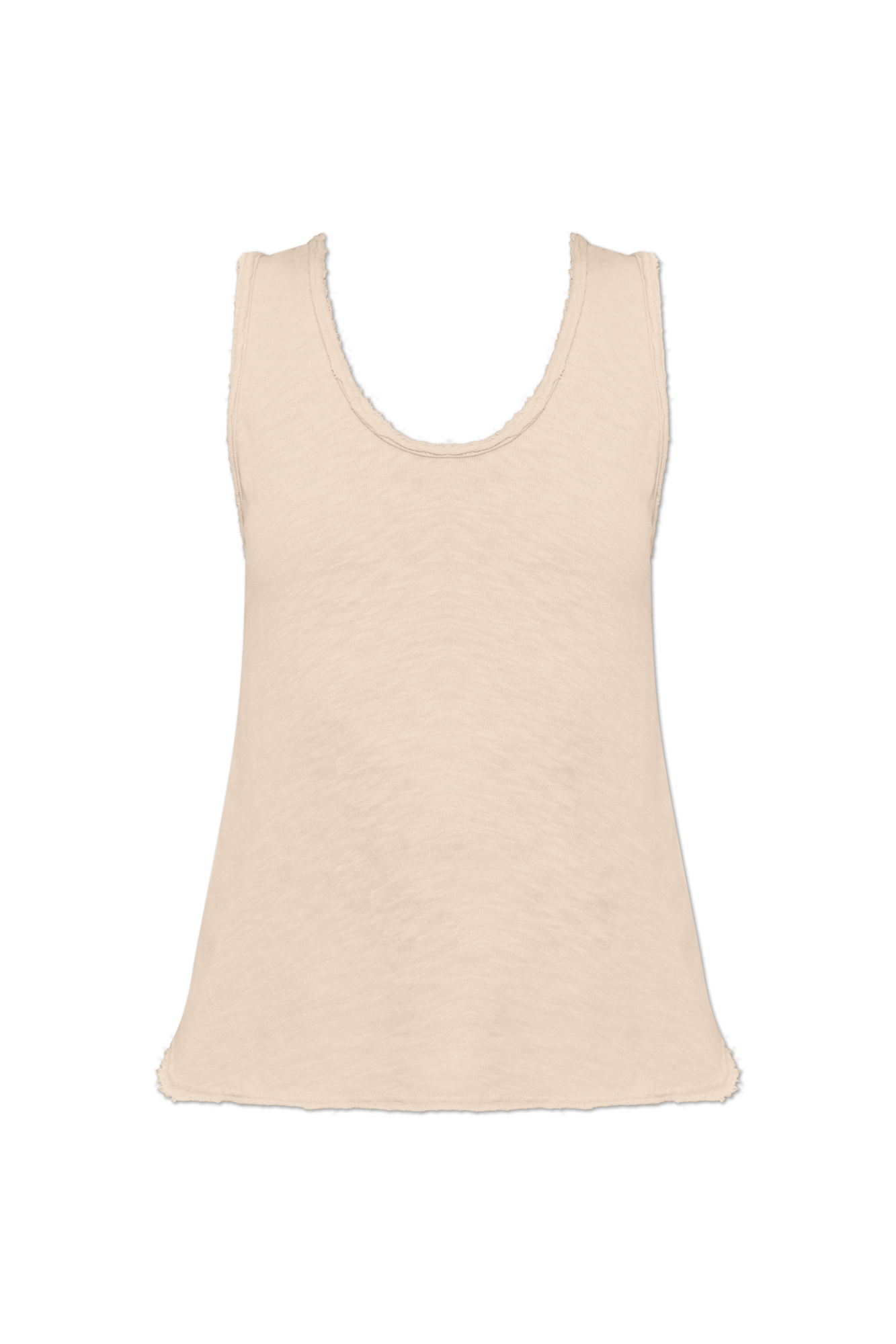 American Vintage Top Z Surowym Wykończeniem, Kobiety, Różowy