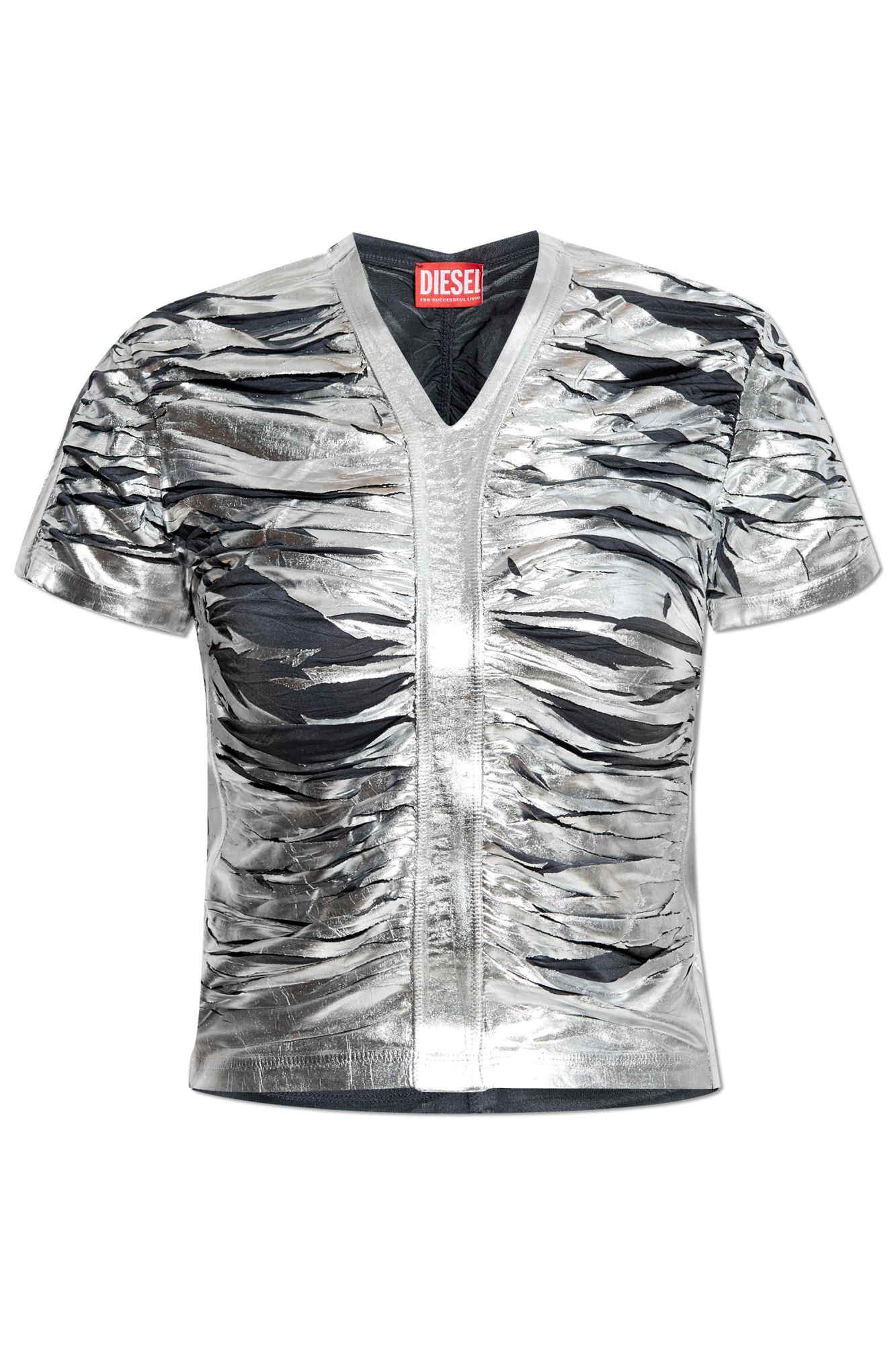 Diesel Top `T-AI`, Kobiety, Srebrny