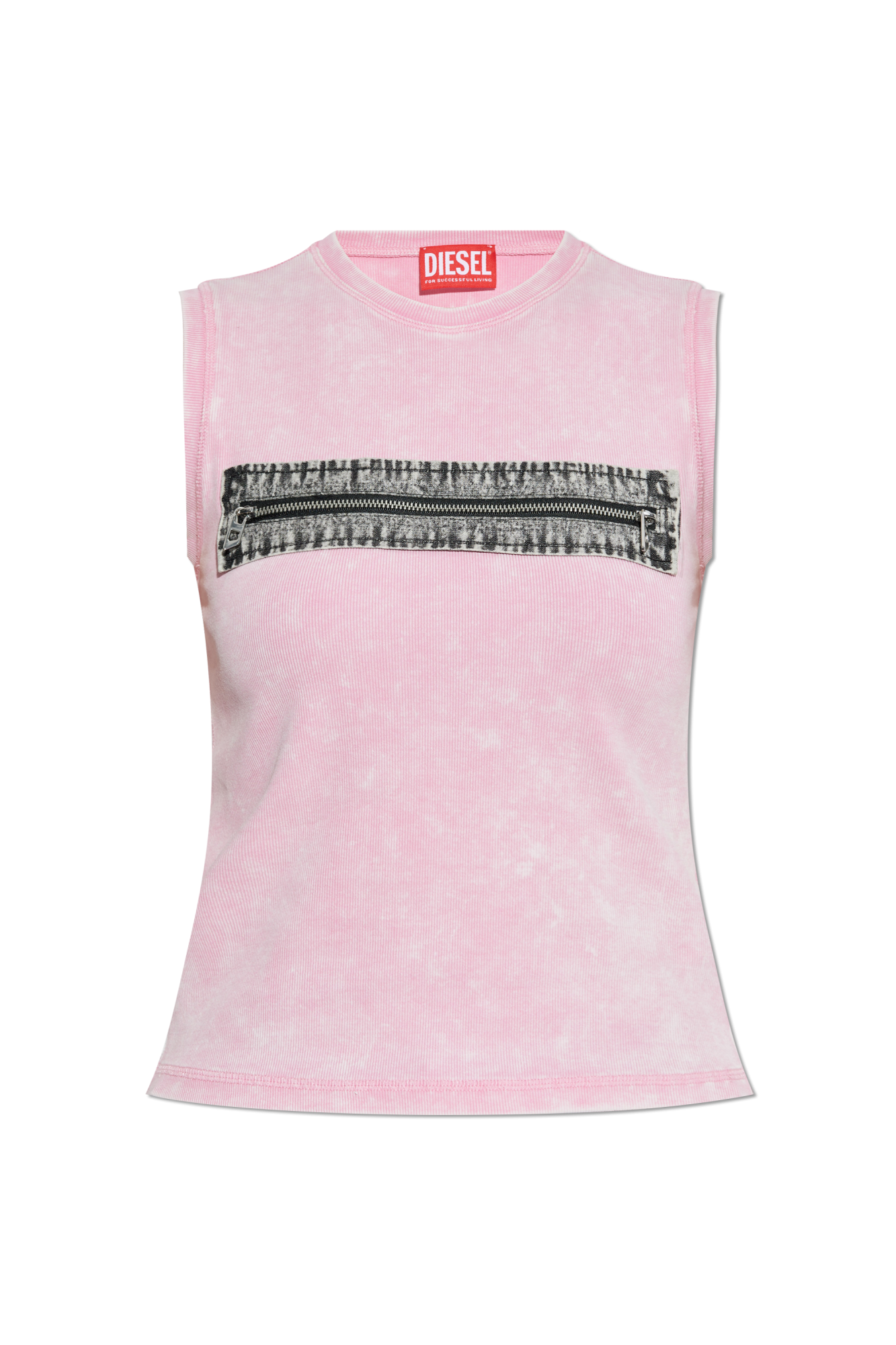 Diesel Top `T-ARTED`, Kobiety, Różowy