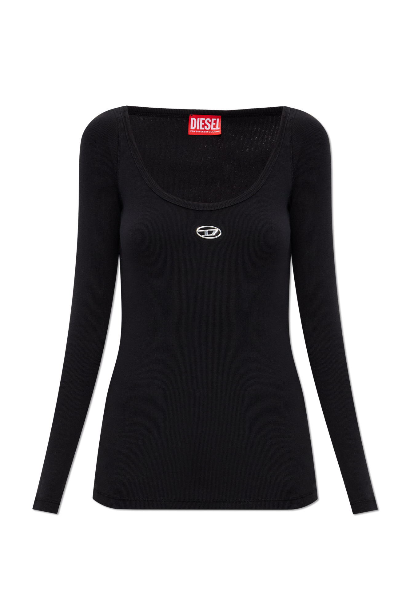 Diesel Top `T-BAL-OD`, Kobiety, Czarny