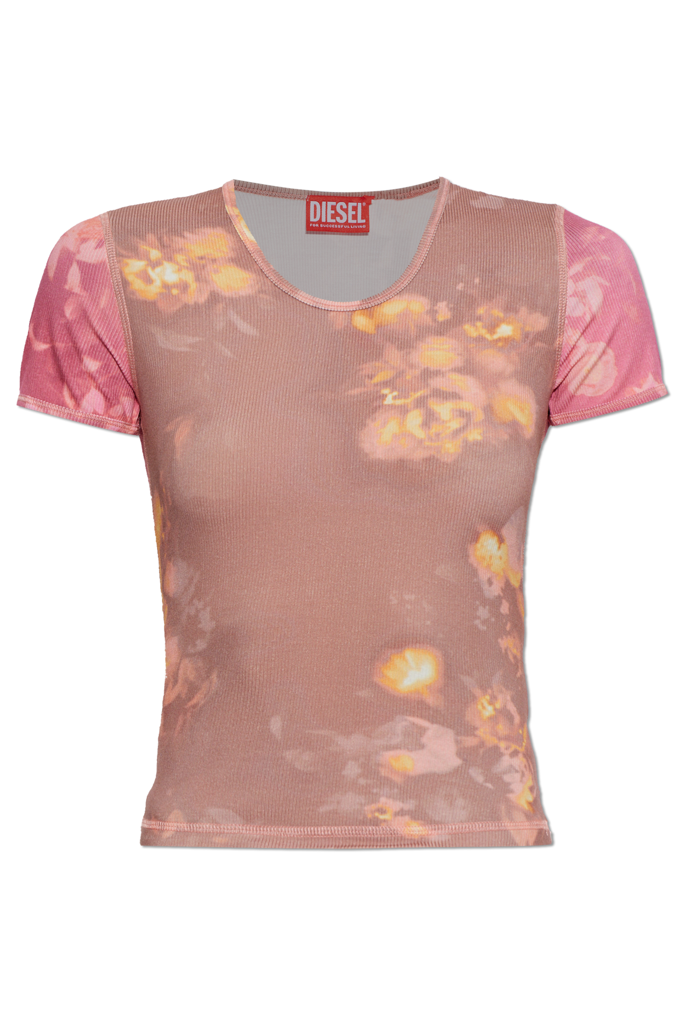 Diesel Top ‘T-ELENEWU’, Kobiety, Różowy