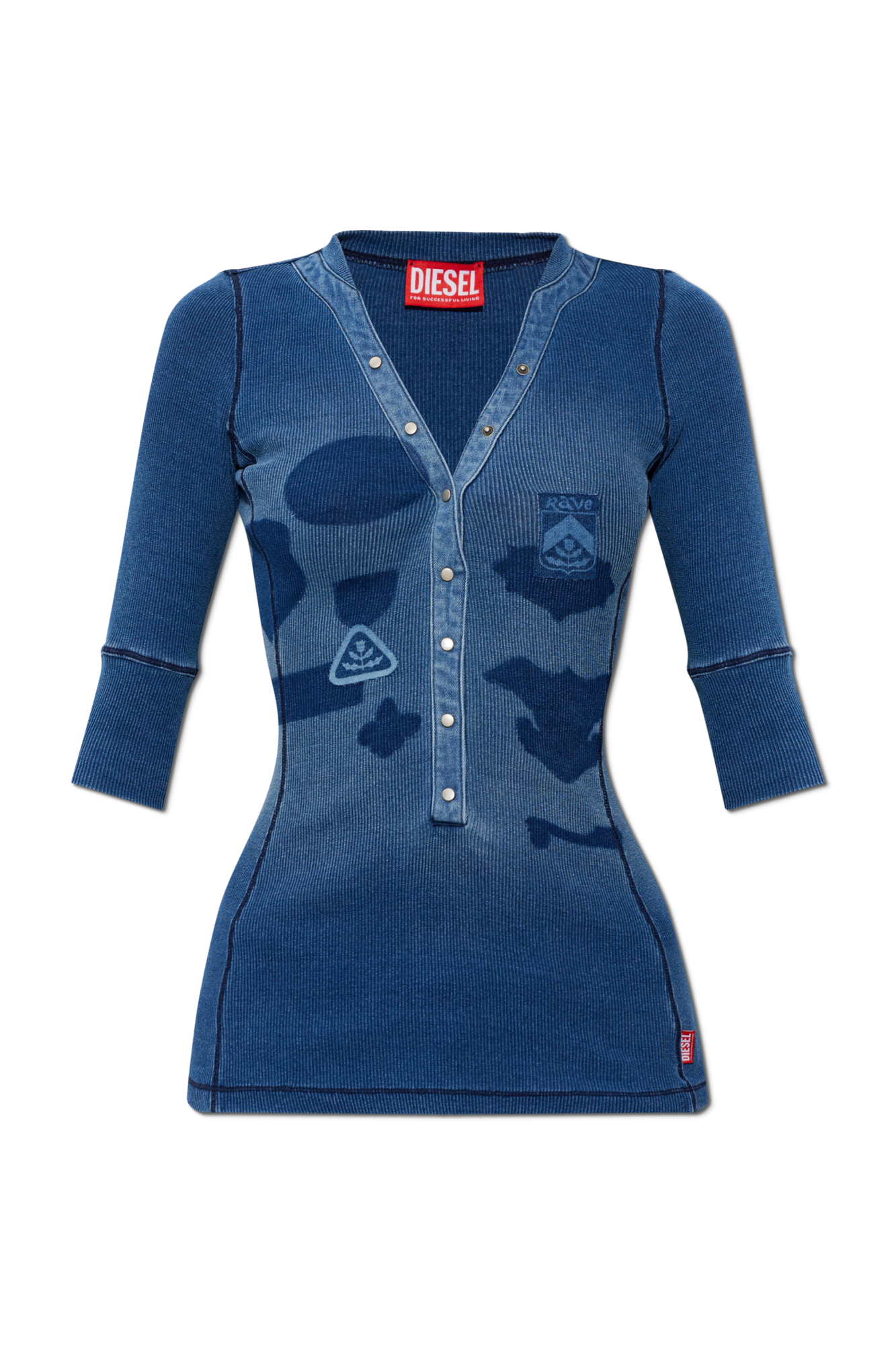 Diesel Top `T-EREME`, Kobiety, Granatowy