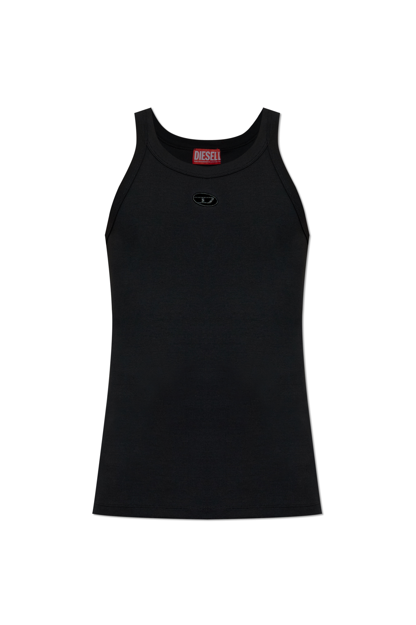 Diesel Top `T-WIFE-DCO`, Mężczyźni, Czarny