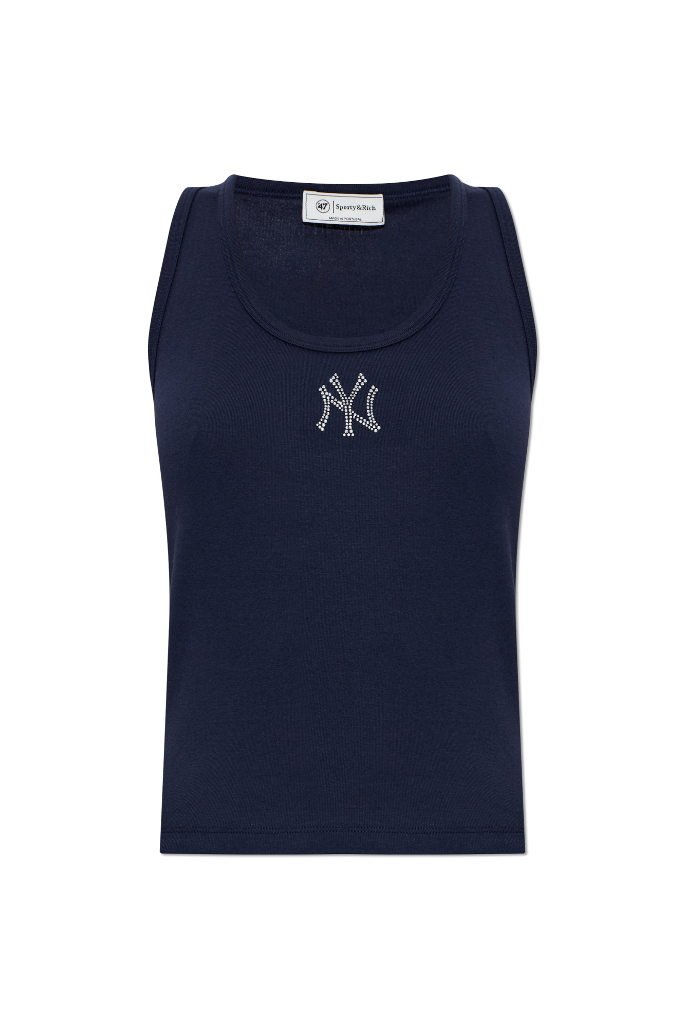 Sporty & Rich Top Z Kolekcji  `47 & The New York Yankees’, Kobiety, Granatowy