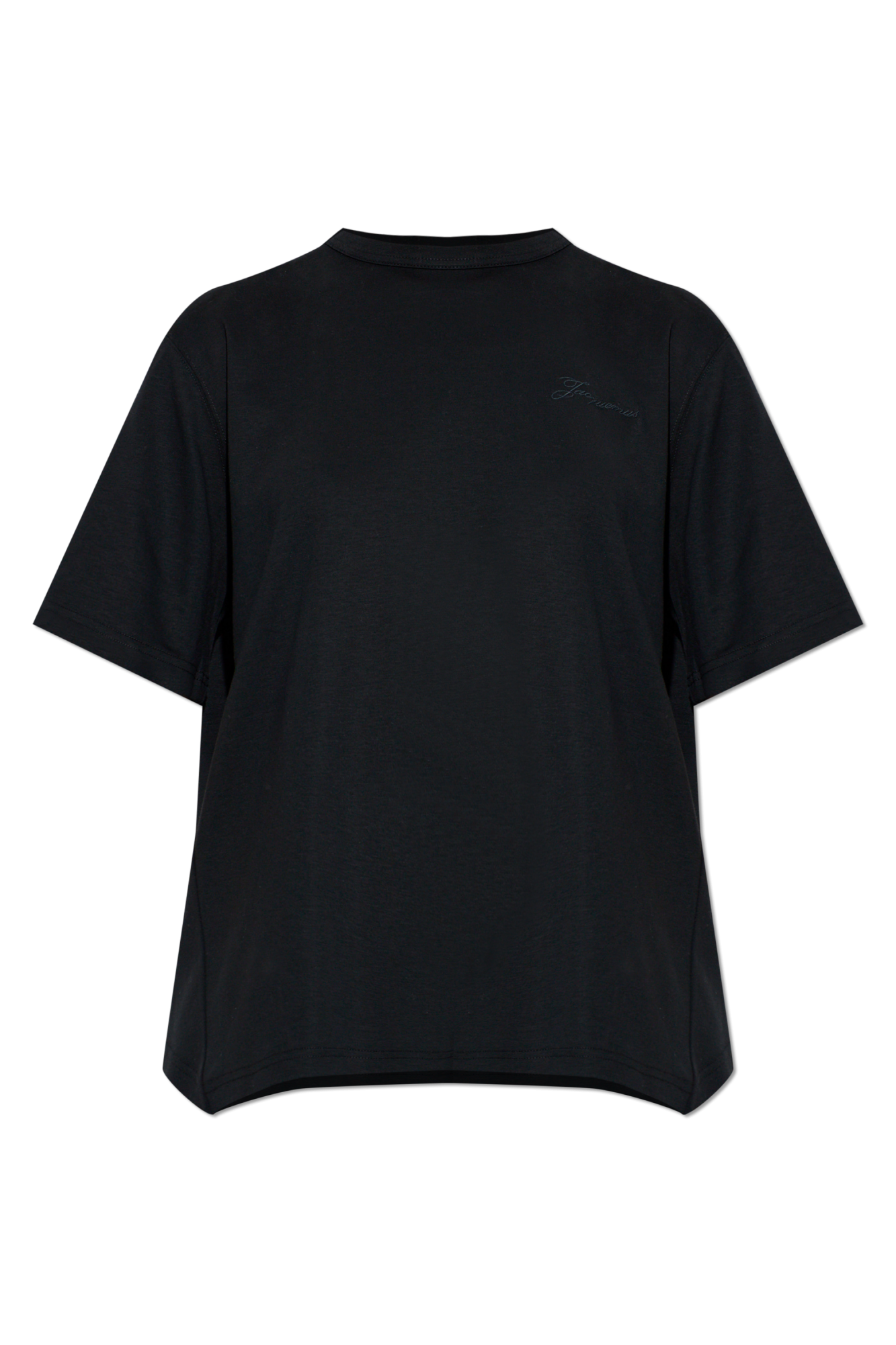 Jacquemus Top O Luźnym Kroju, Kobiety, Czarny