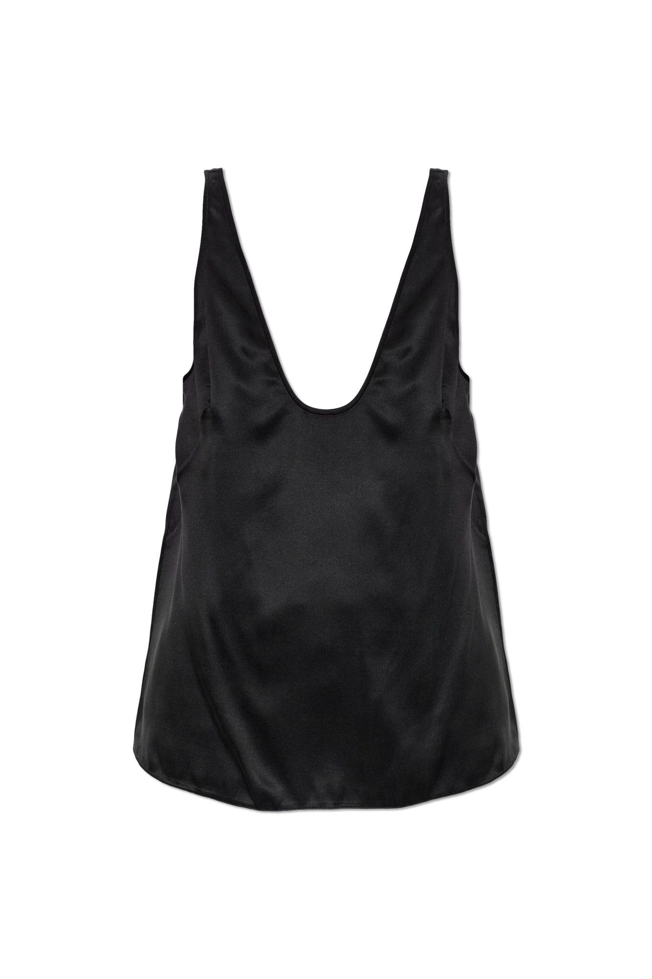 Tom Ford Jedwabny Top, Kobiety, Czarny