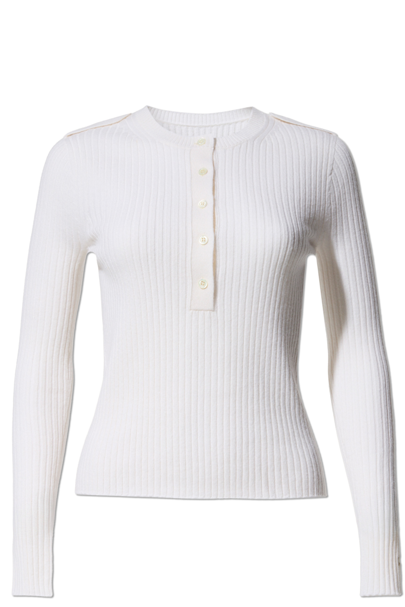 Perfect Moment Top `Henley`, Kobiety, Kremowy
