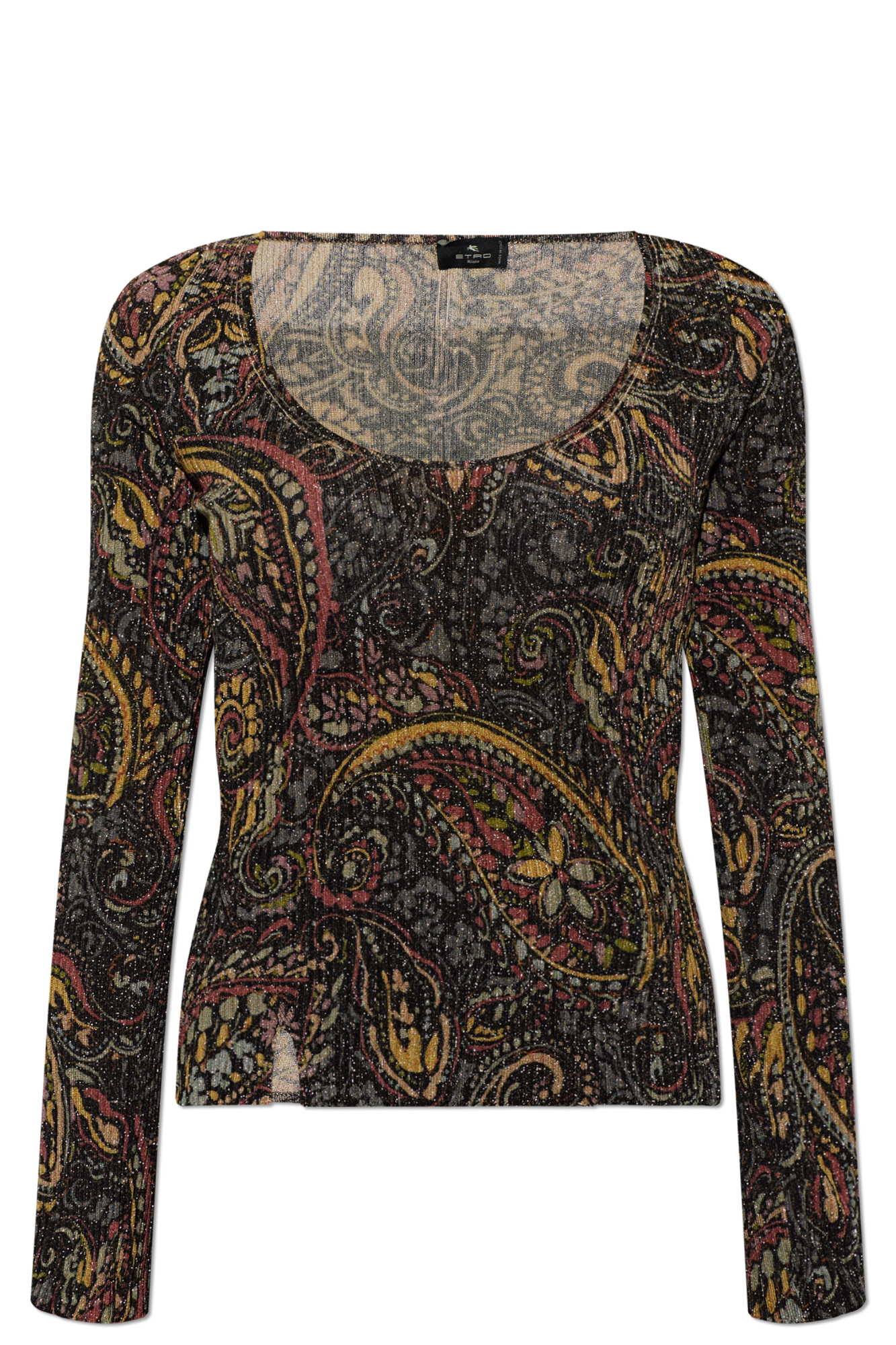 Etro Top Z Lureksową Nicią, Kobiety, Multikolor
