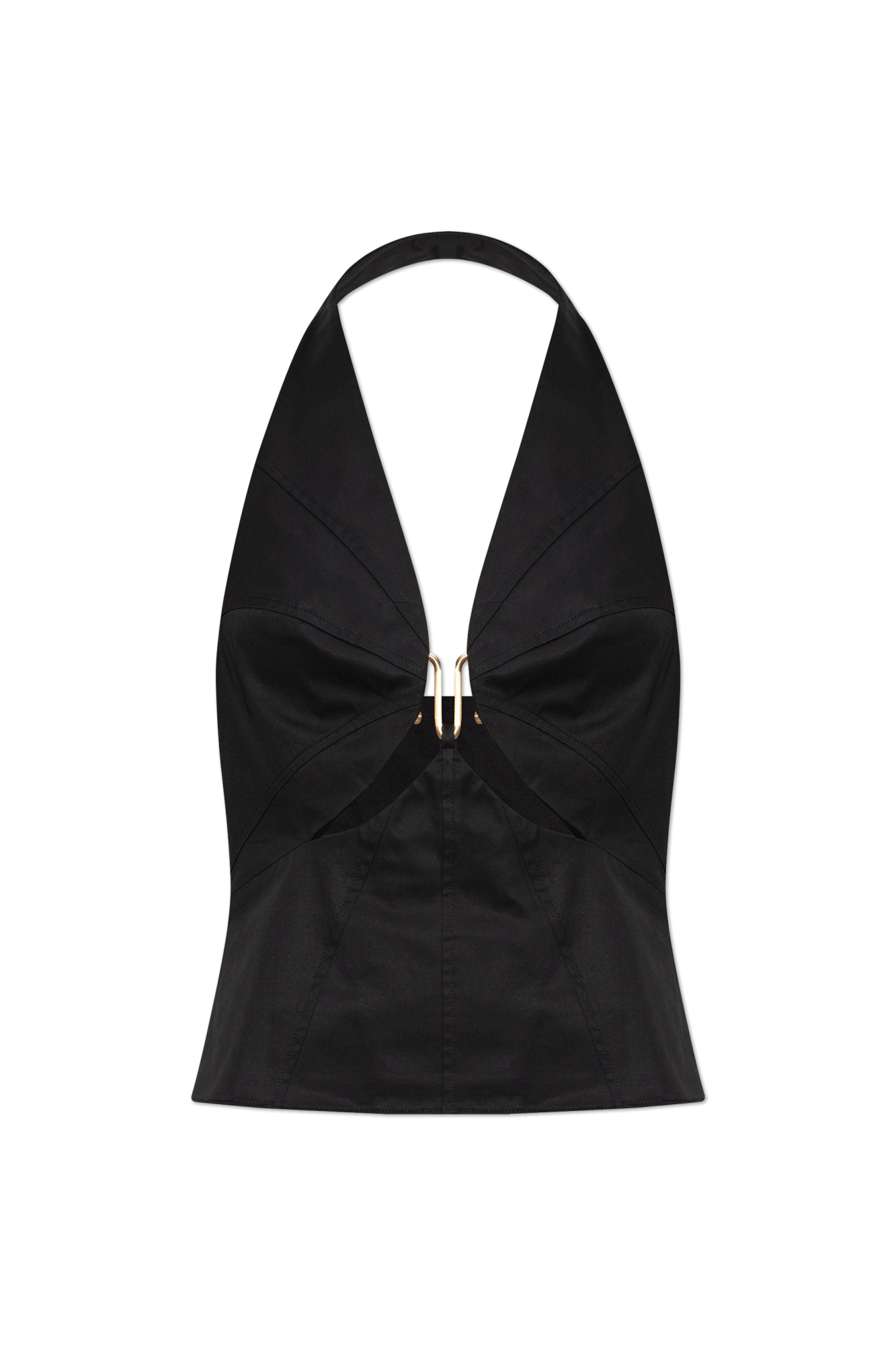 Cult Gaia Top ‘Elorae’, Kobiety, Czarny