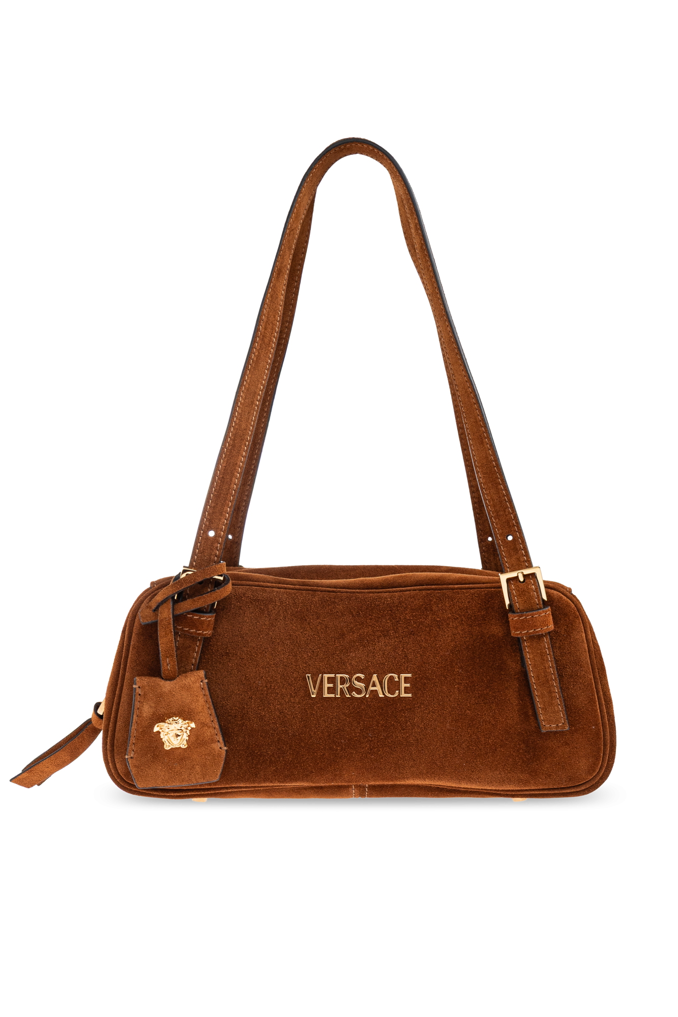 Versace Torba Na Ramię `Tag Bowling`, Kobiety, Brązowy