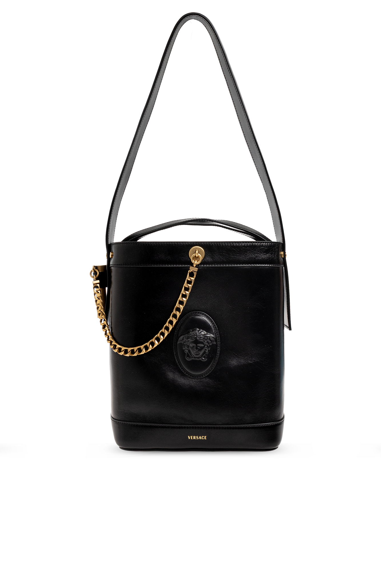 Versace Torba `Pivot Small`, Kobiety, Czarny