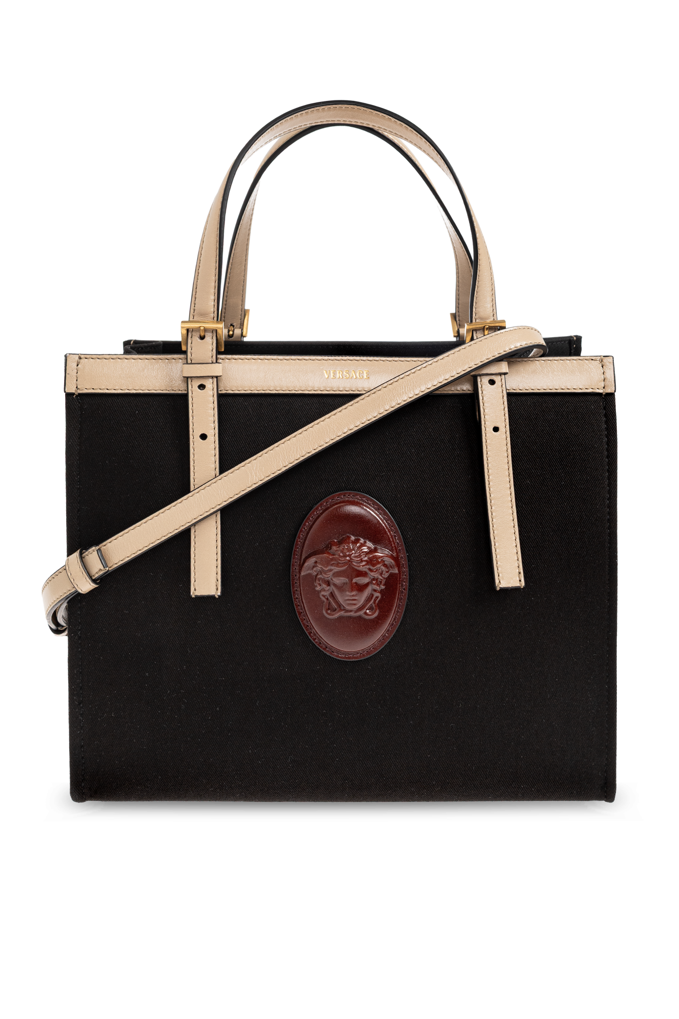Versace Torba `Rivire`, Kobiety, Czarny