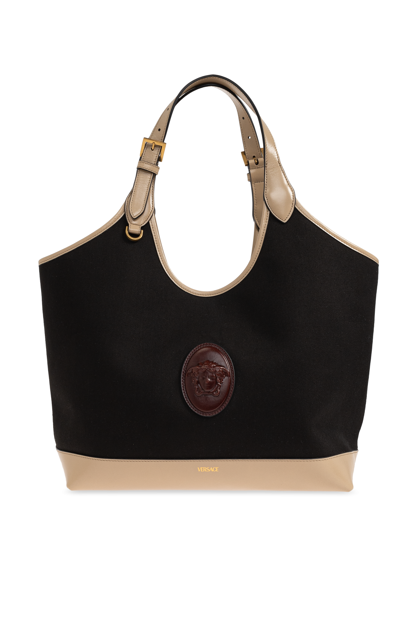 Versace Torba `Rivire Large`, Kobiety, Czarny