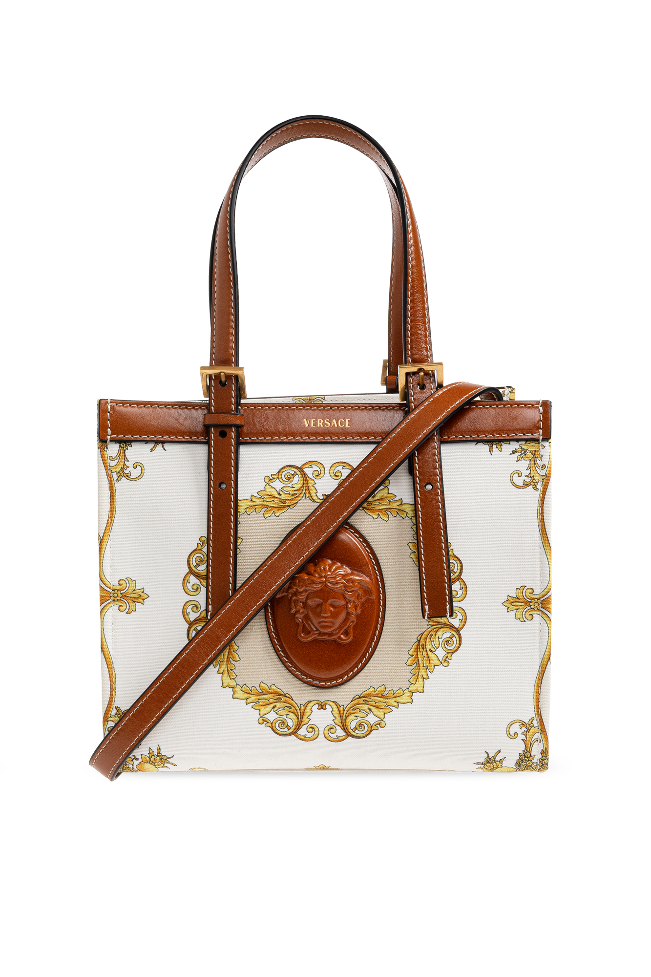 Versace Torba `Rivire Mini`, Kobiety, Biały