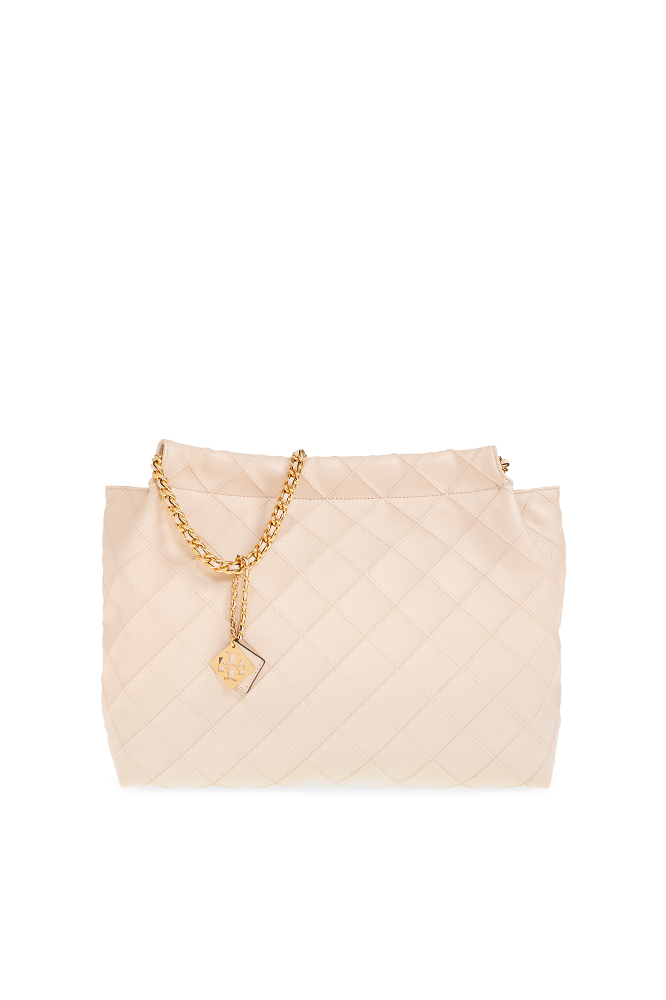 Tory Burch Torba Na Ramię ‘Fleming Soft’, Kobiety, Kremowy