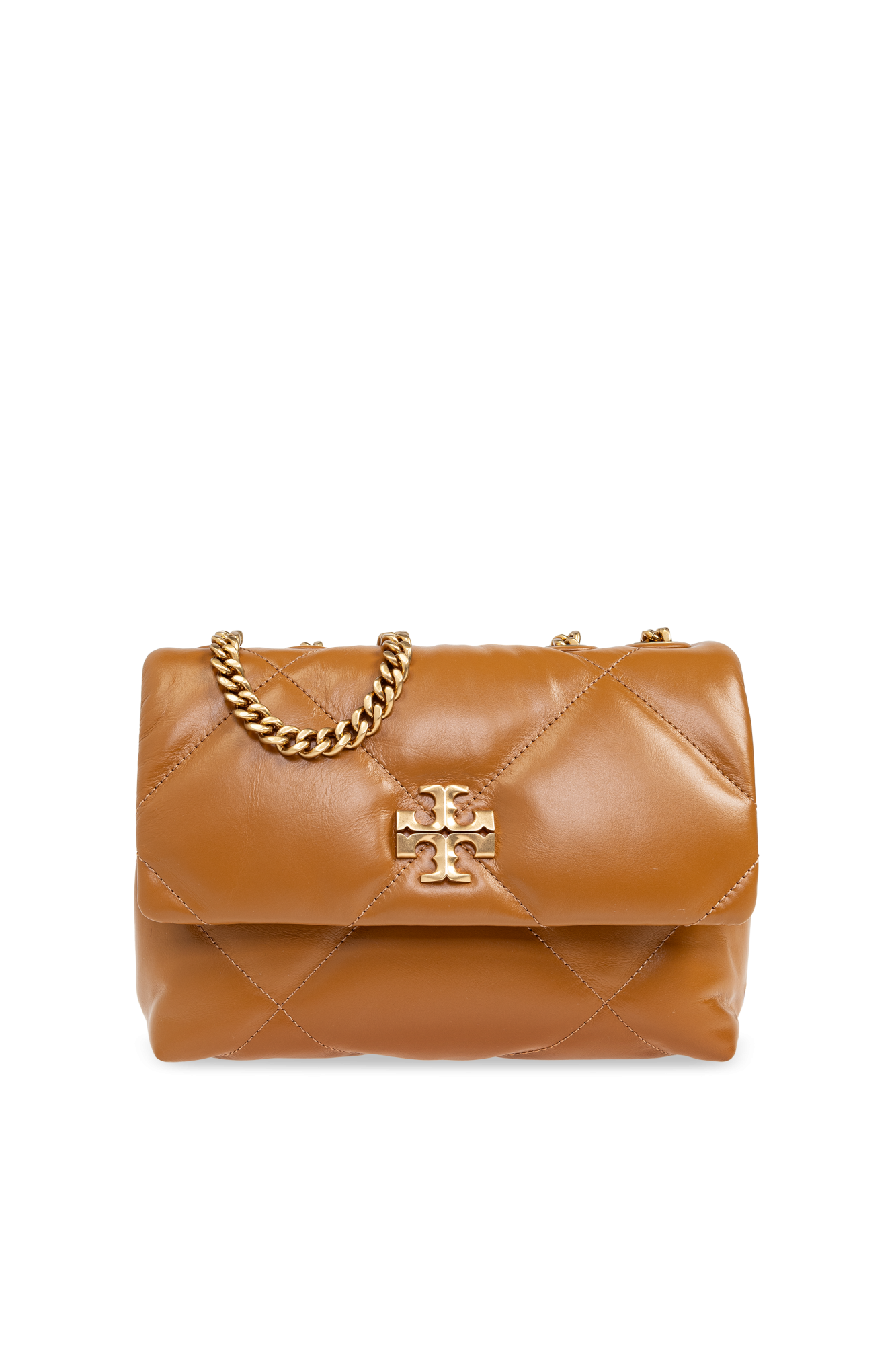 Tory Burch Torba Na Ramię `Kira Diamond Small`, Kobiety, Brązowy
