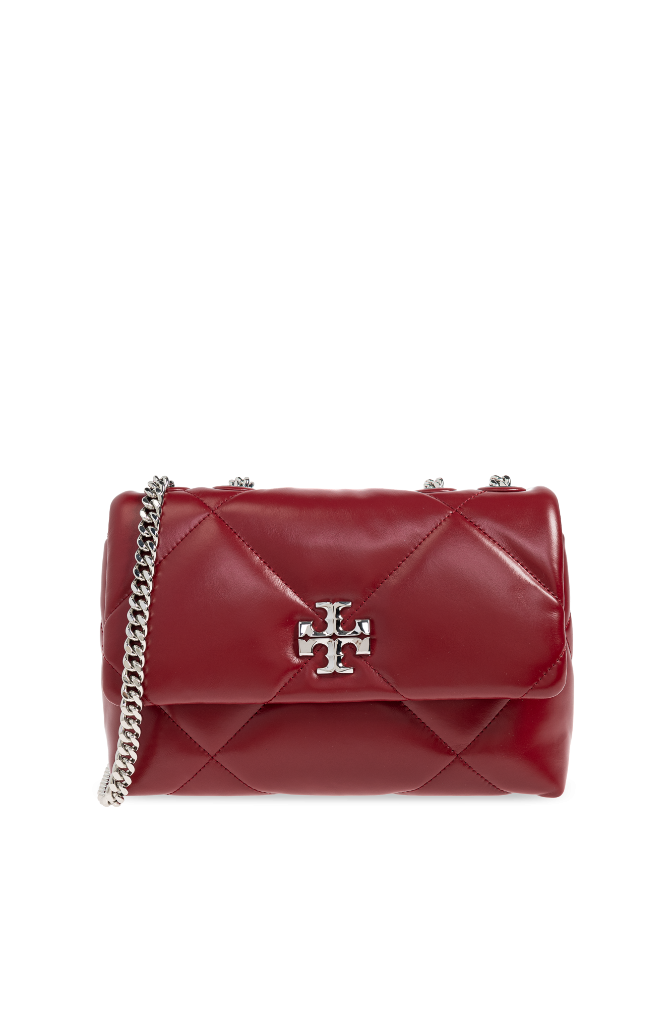 Tory Burch Torba Na Ramię  `Kira Diamond Small`, Kobiety, Bordo