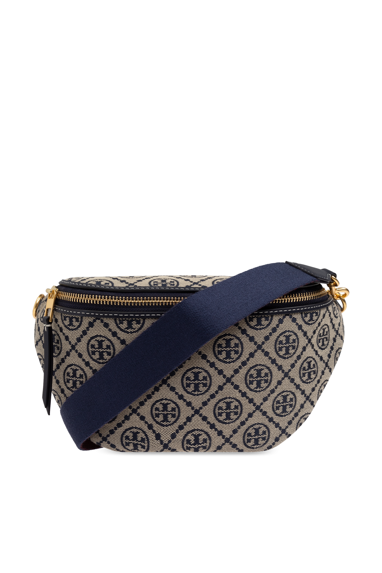 Tory Burch Torba Na Pas `T Monogram`, Kobiety, Beżowy