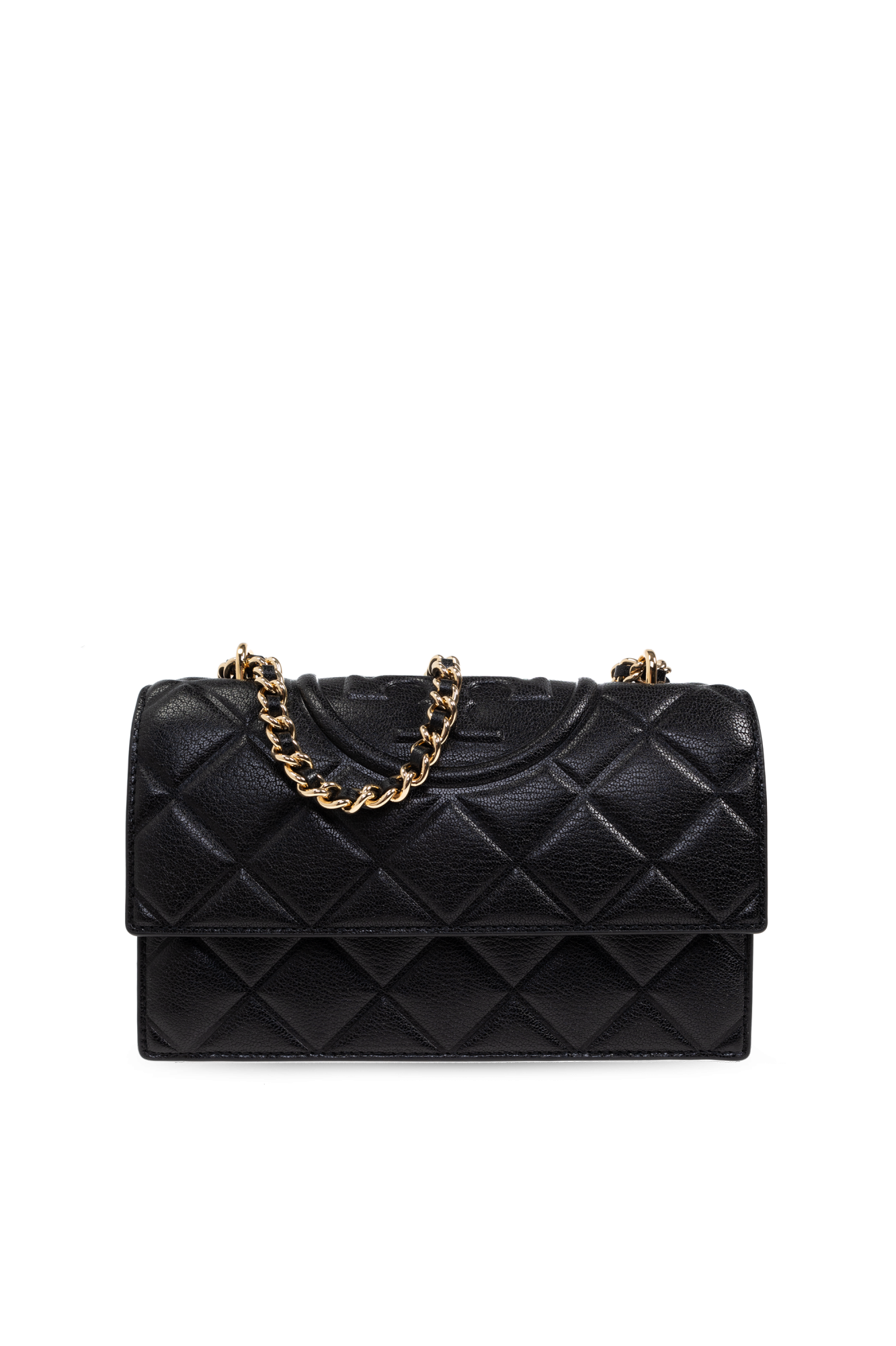 Tory Burch Torba Na Ramię `Fleming Small`, Kobiety, Czarny