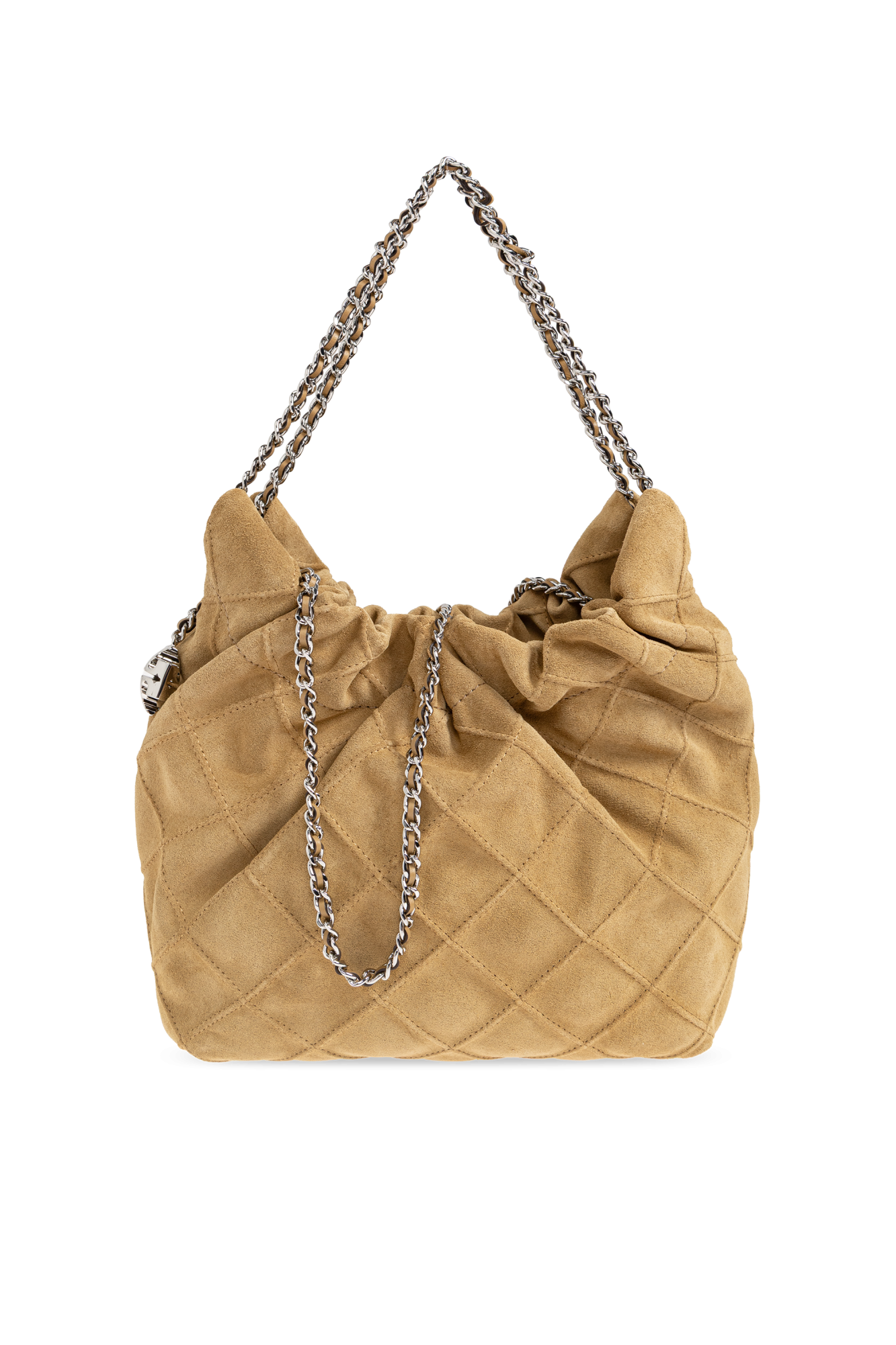 Tory Burch Zamszowa Torba `Fleming`, Kobiety, Brązowy