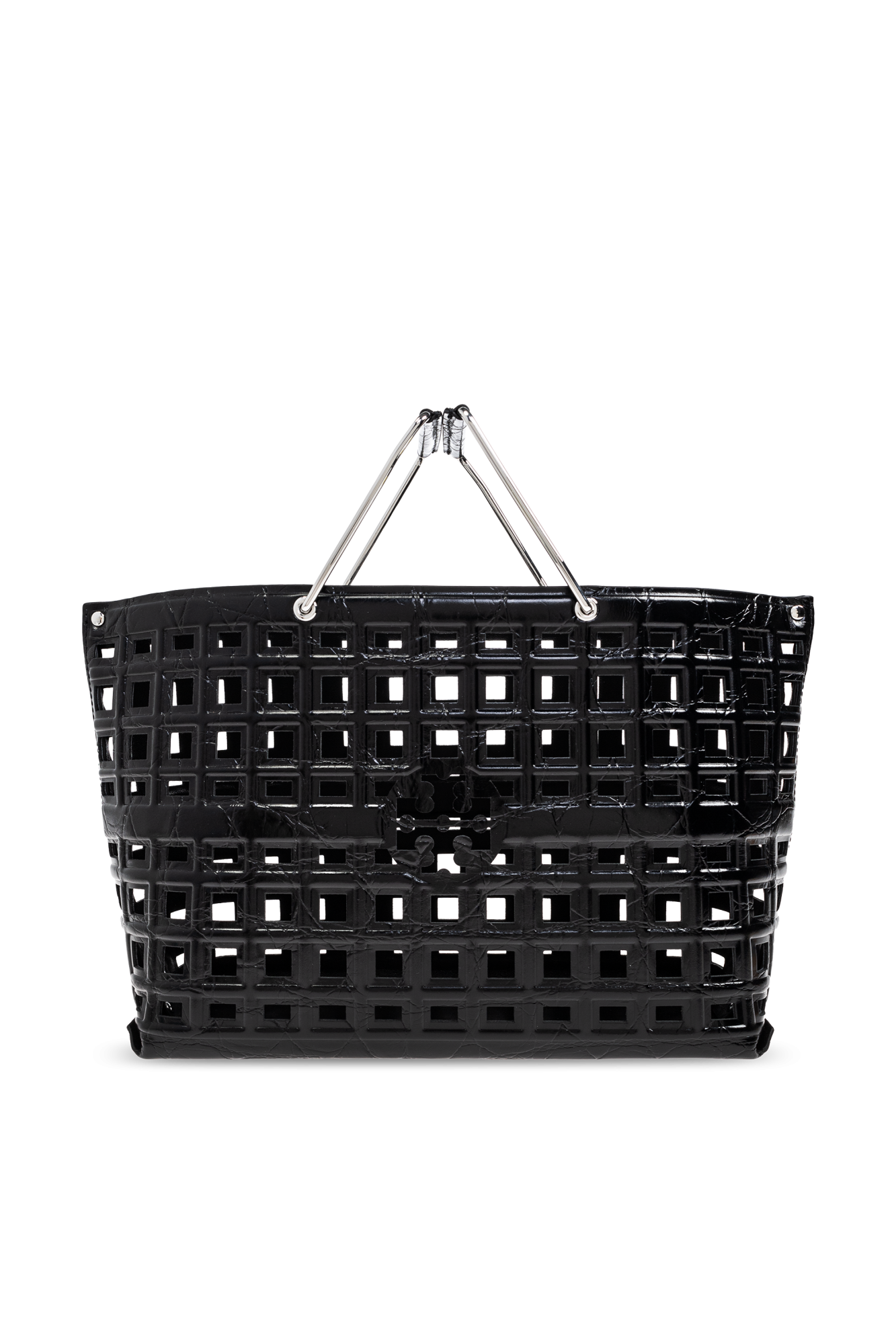 Tory Burch Skórzana Torba ‘Market’, Kobiety, Czarny