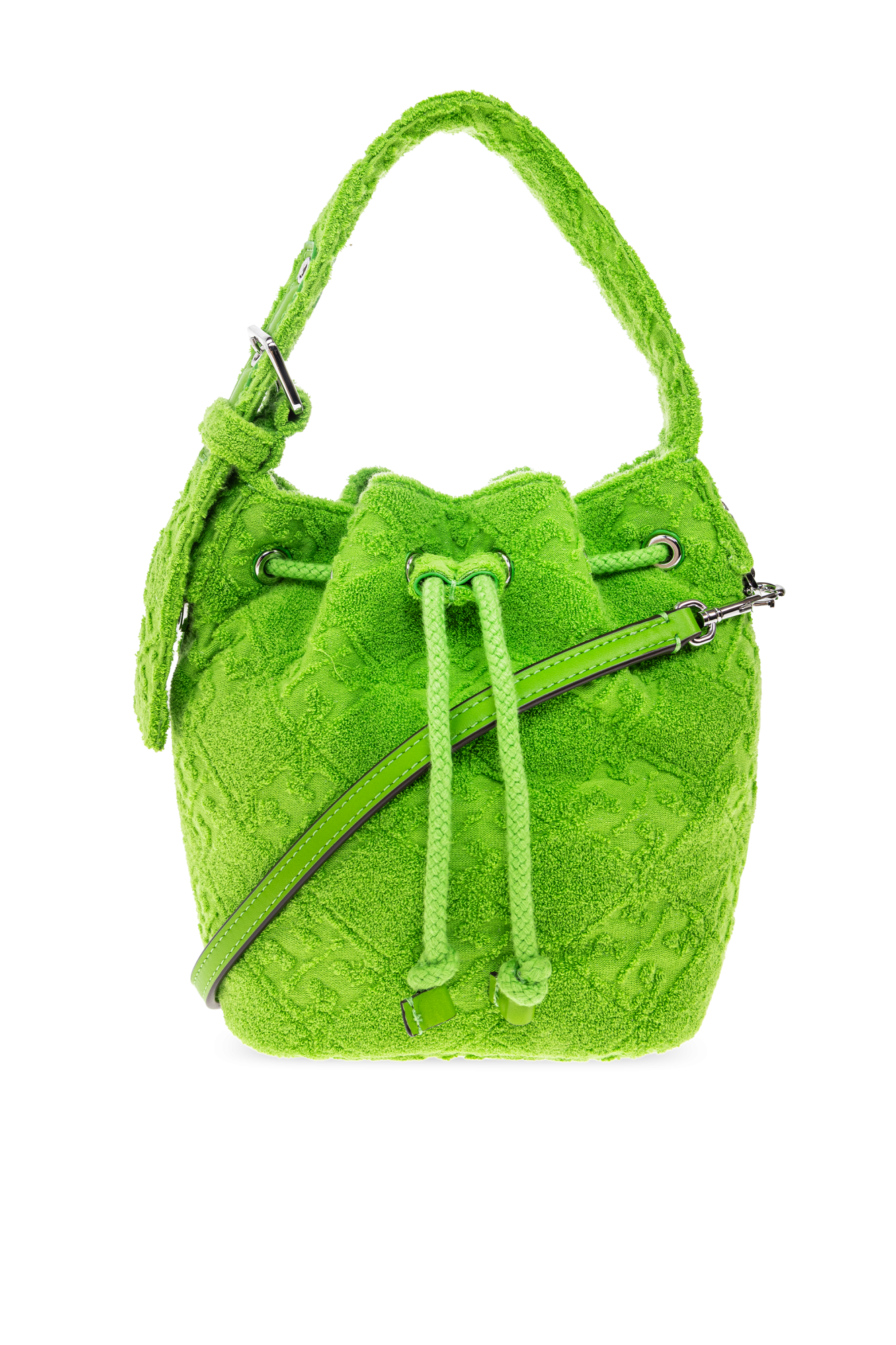 Tory Burch Torba Na Ramię `T-Monogram Terry Mini`, Kobiety, Neonowy