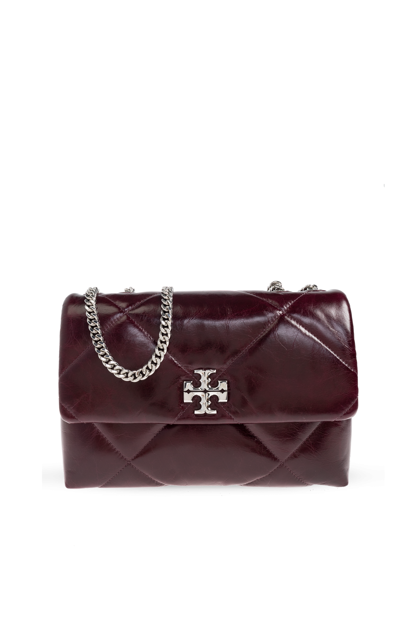 Tory Burch Torba Na Ramię `Kira Diamond`, Kobiety, Bordo
