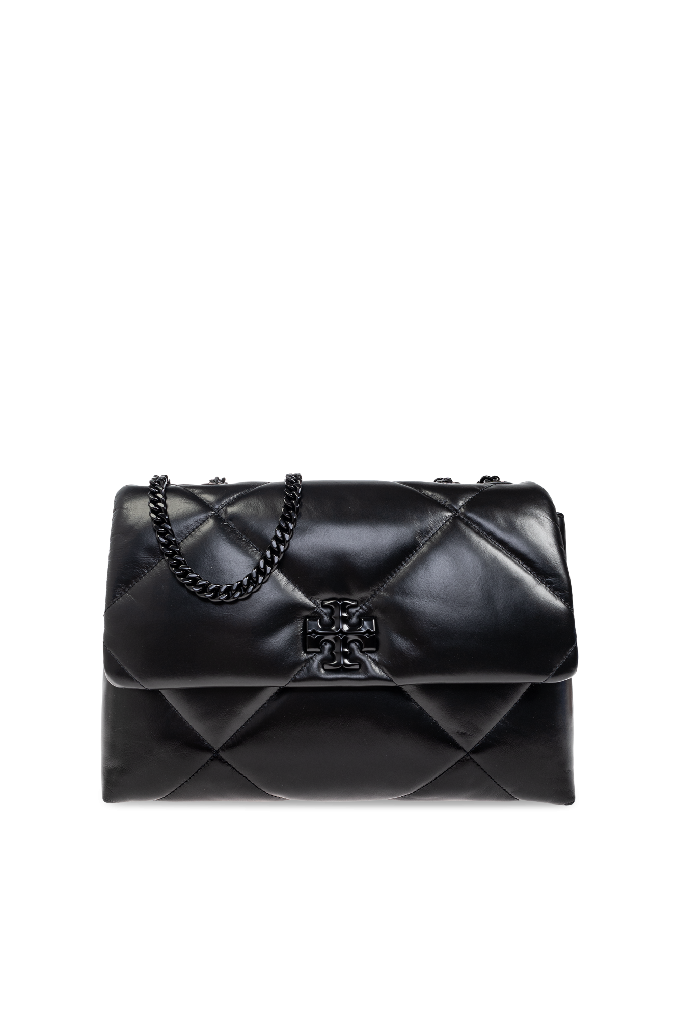 Tory Burch Torba Na Ramię `Powder Coated`, Kobiety, Czarny