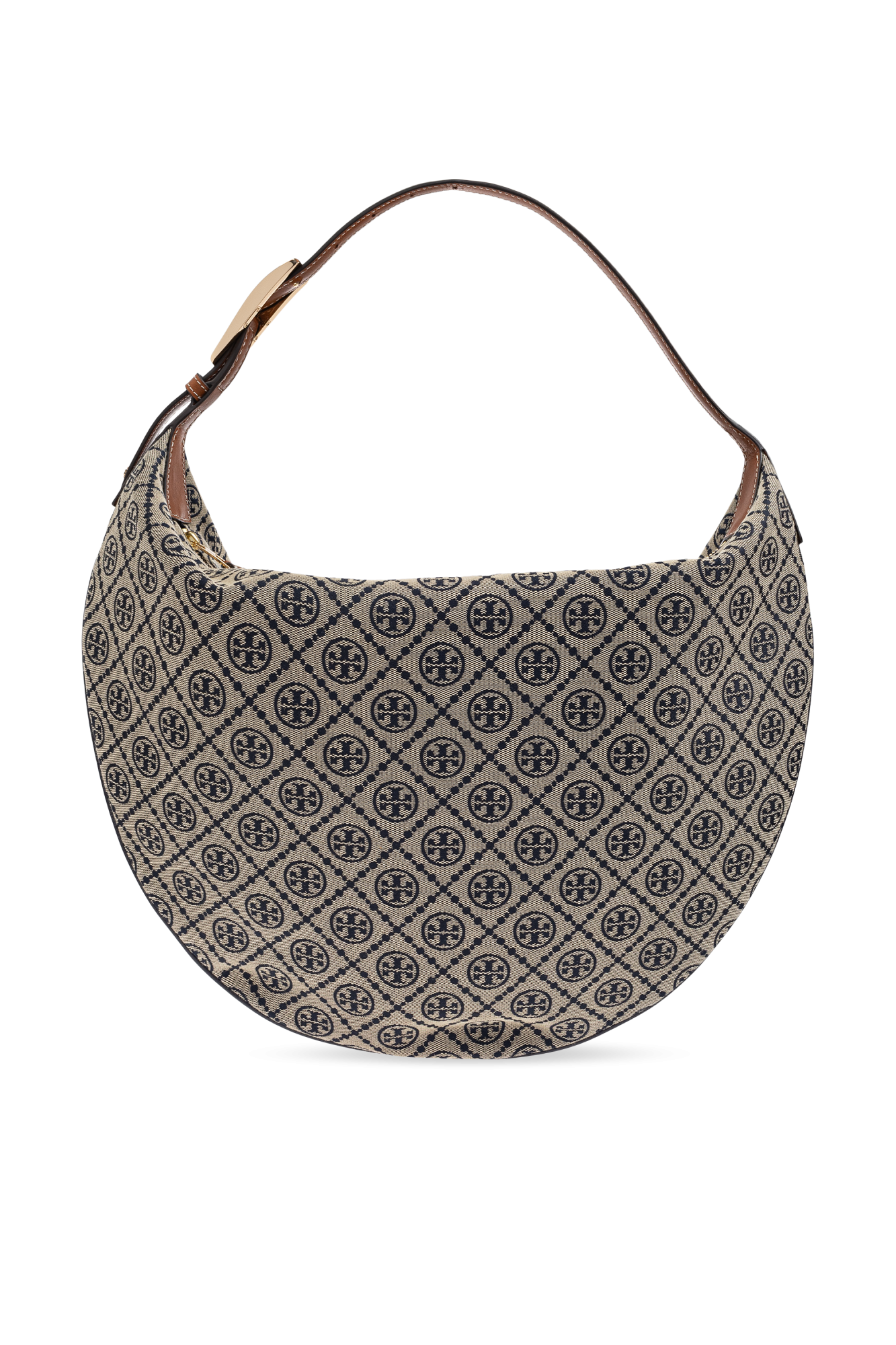 Tory Burch Torba Na Ramię `T Monogram`, Kobiety, Beżowy