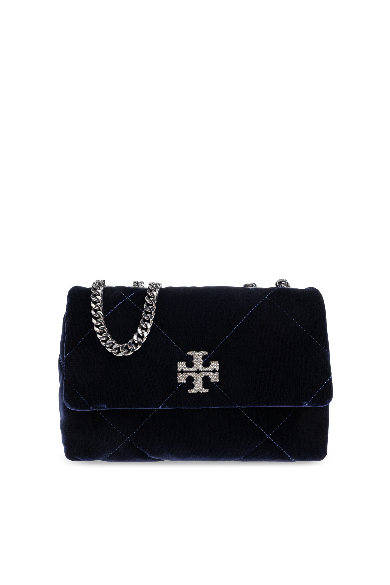 Tory Burch Torba Na Ramię `Kira Diamond Small`, Kobiety, Czarny