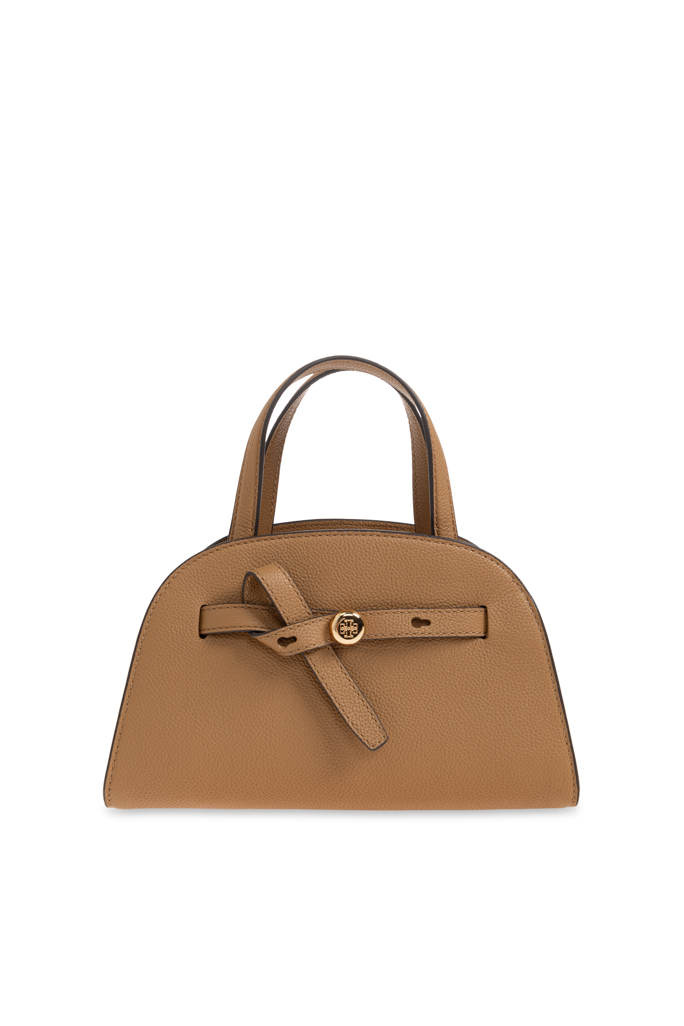 Tory Burch Skórzana  Torba `Romy Small`, Kobiety, Beżowy