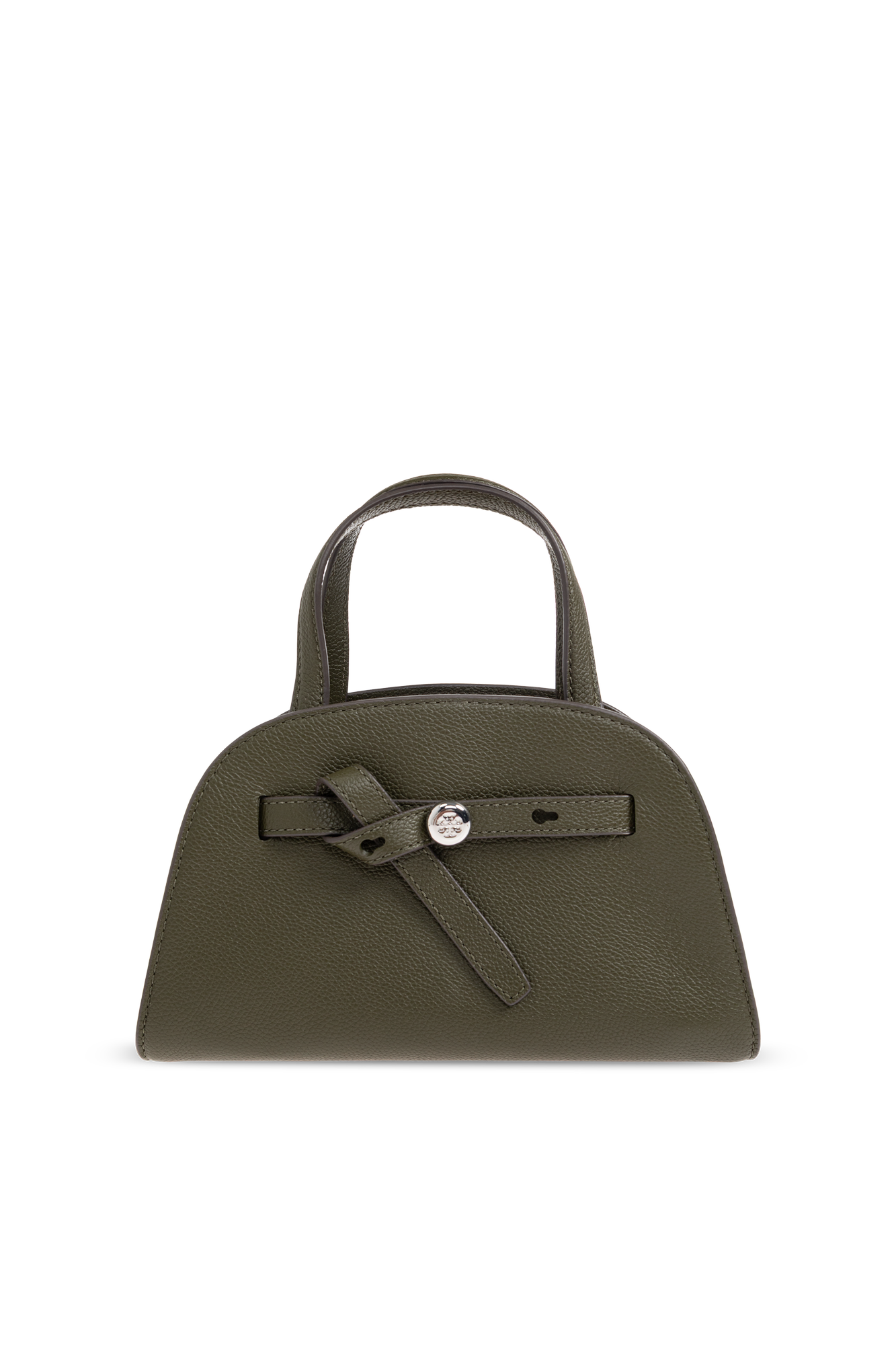 Tory Burch Skórzana  Torba `Romy Small`, Kobiety, Zielony