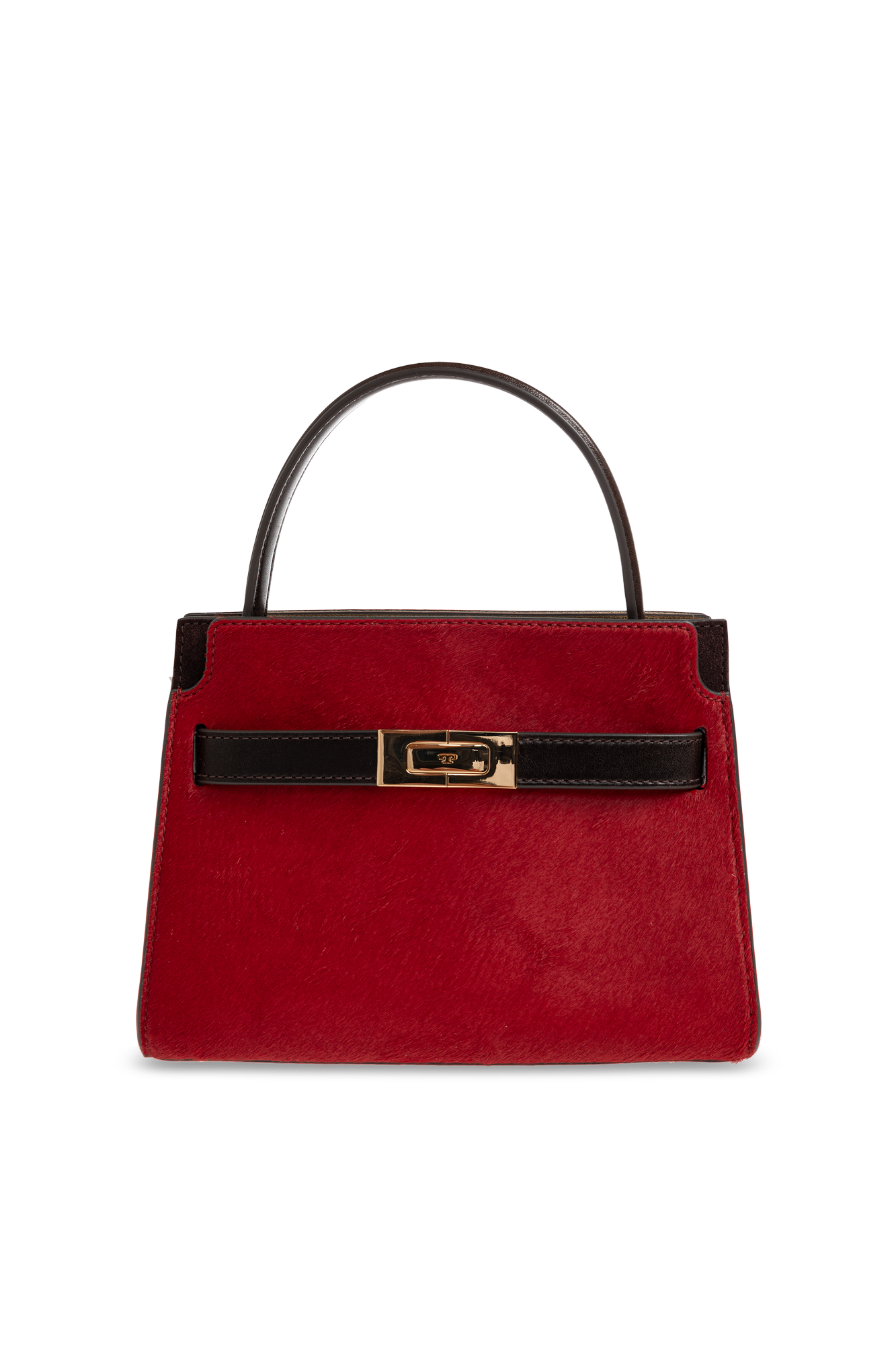 Tory Burch Skórzana Torba `Lee Petite`, Kobiety, Czerwony