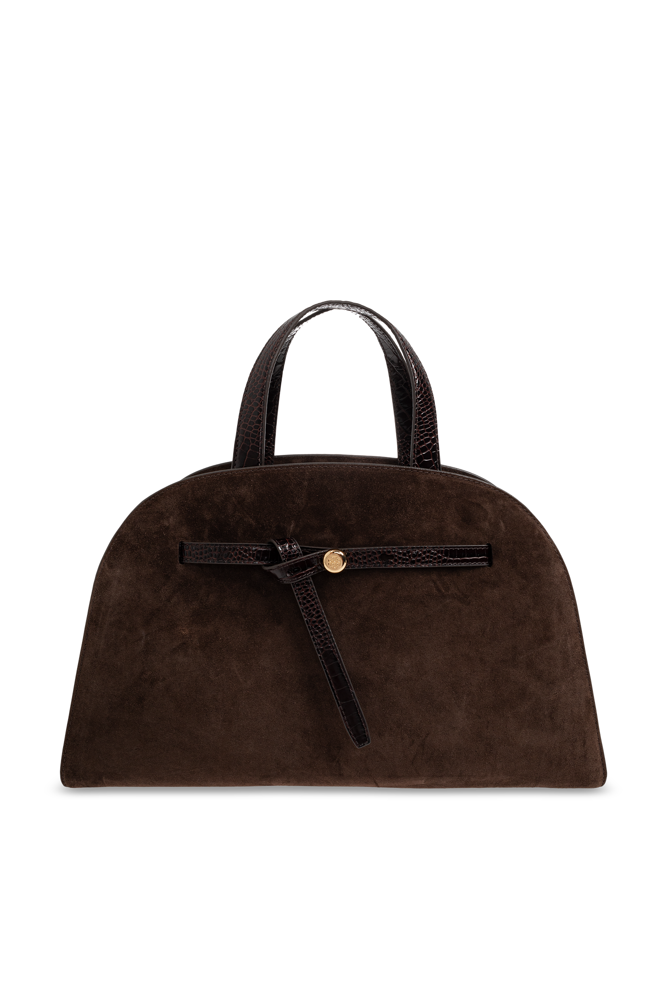 Tory Burch Zamszowa Torba `Romy`, Kobiety, Brązowy
