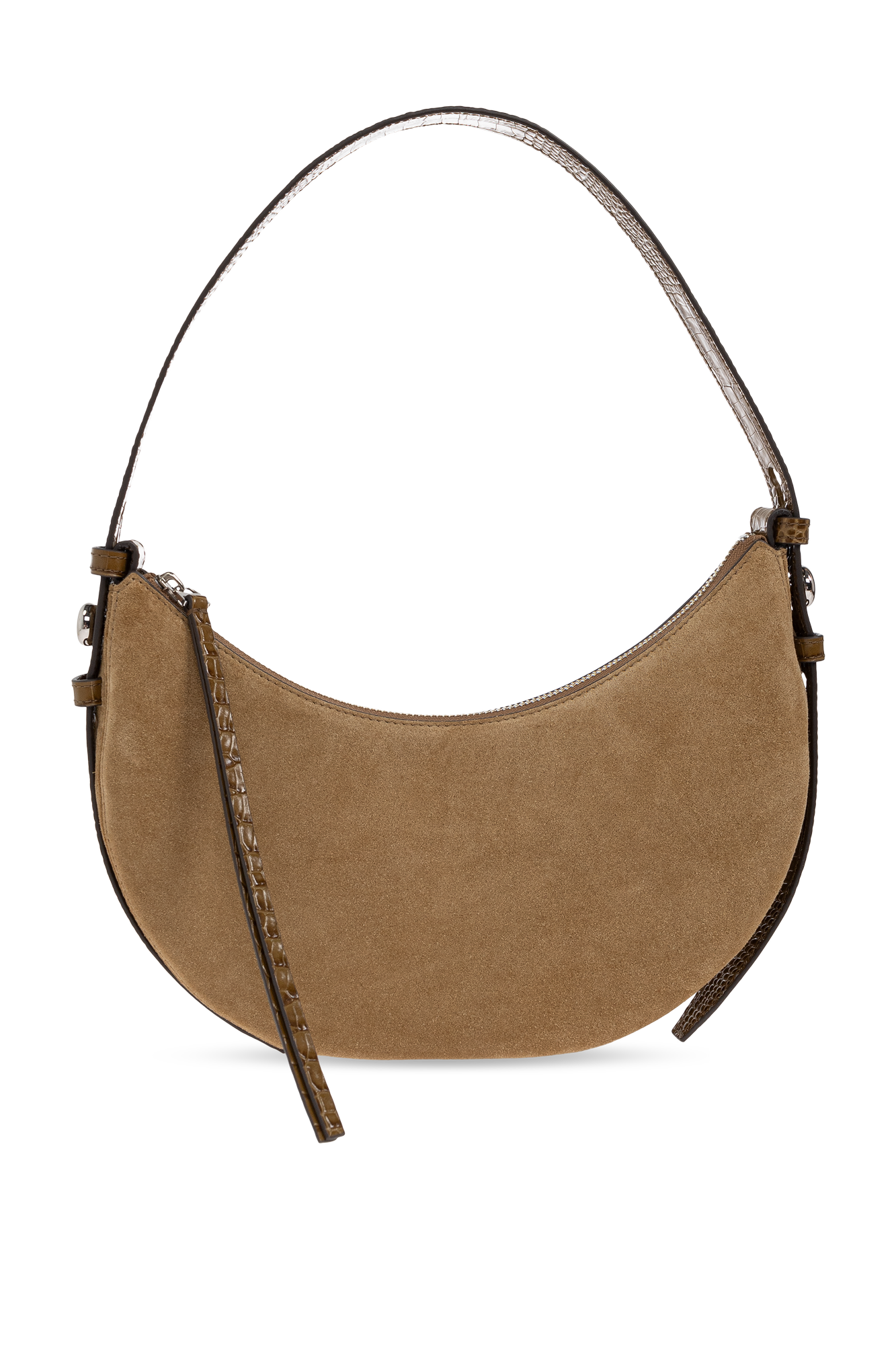 Tory Burch Zamszowa Torba `Romy`, Kobiety, Beżowy