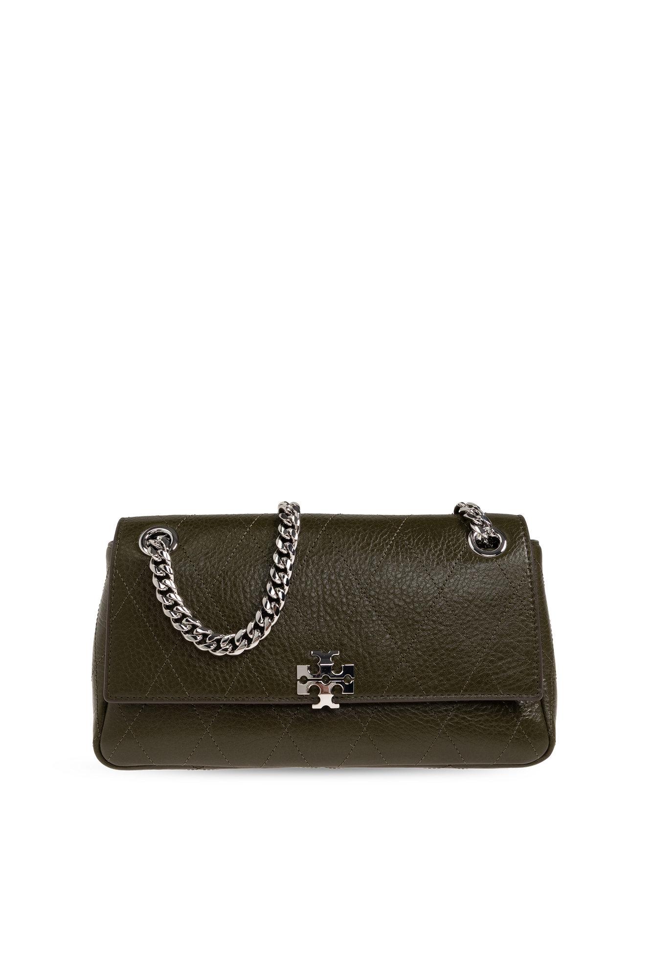 Tory Burch Torba ‘Charlie Quilted Small’, Kobiety, Zielony