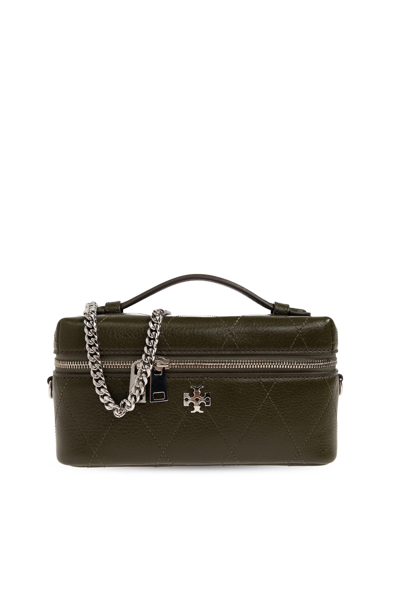 Tory Burch Torba ‘Charlie Quilted East-West’, Kobiety, Zielony