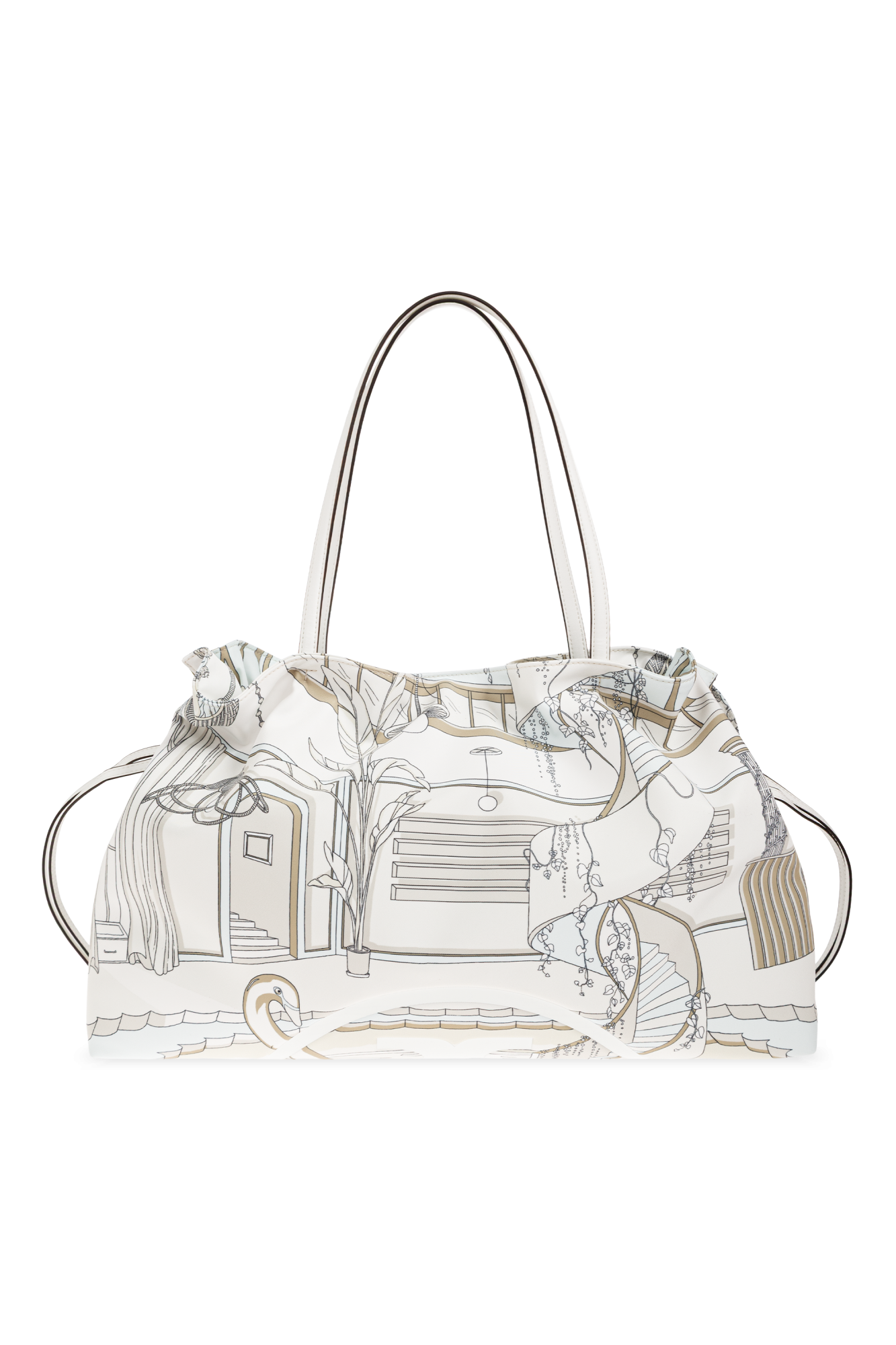 Tory Burch Torba ‘Ella’, Kobiety, Kremowy