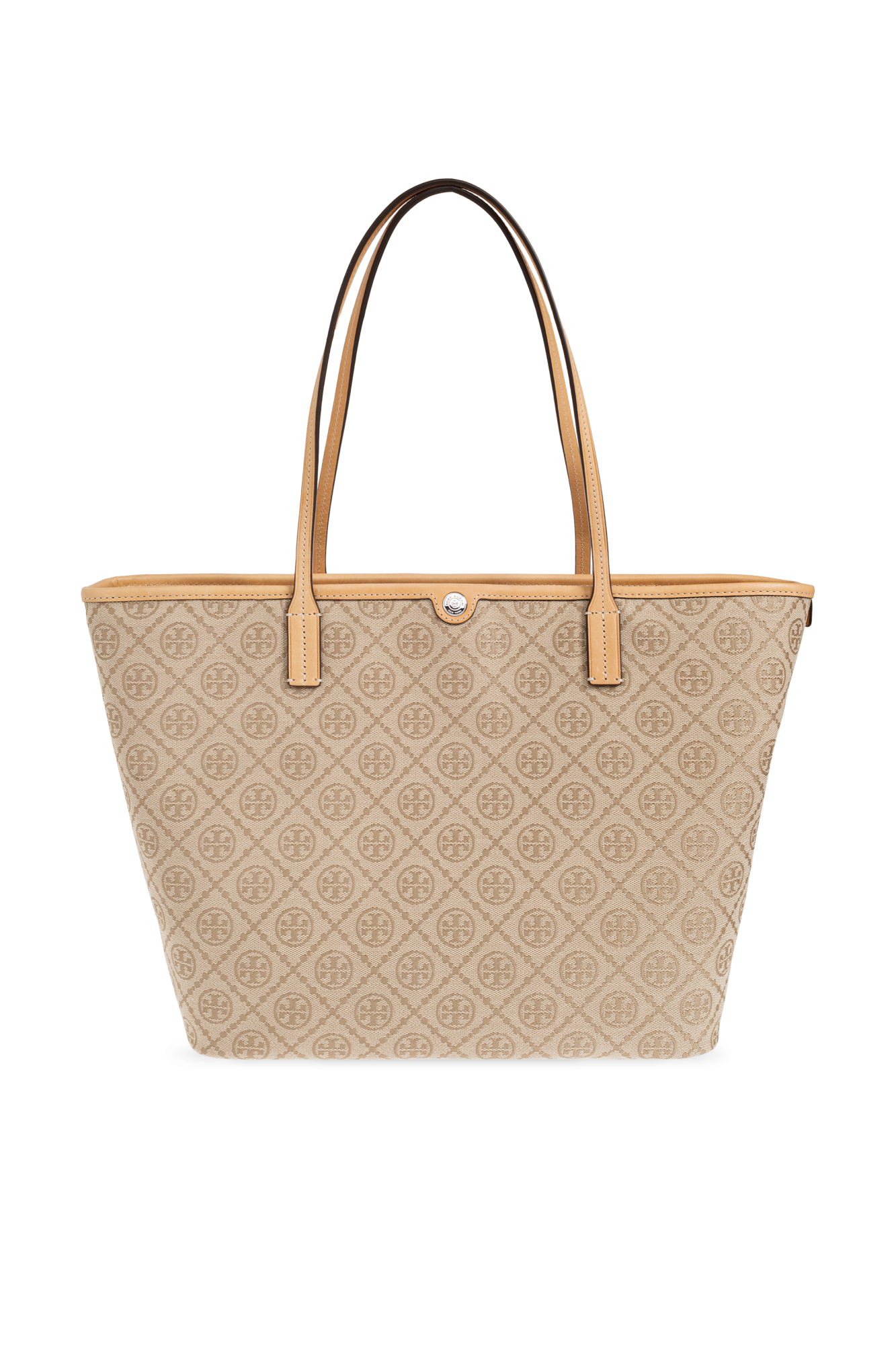 Tory Burch Torba ‘T-Monogram’ Typu ‘shopper’, Kobiety, Beżowy