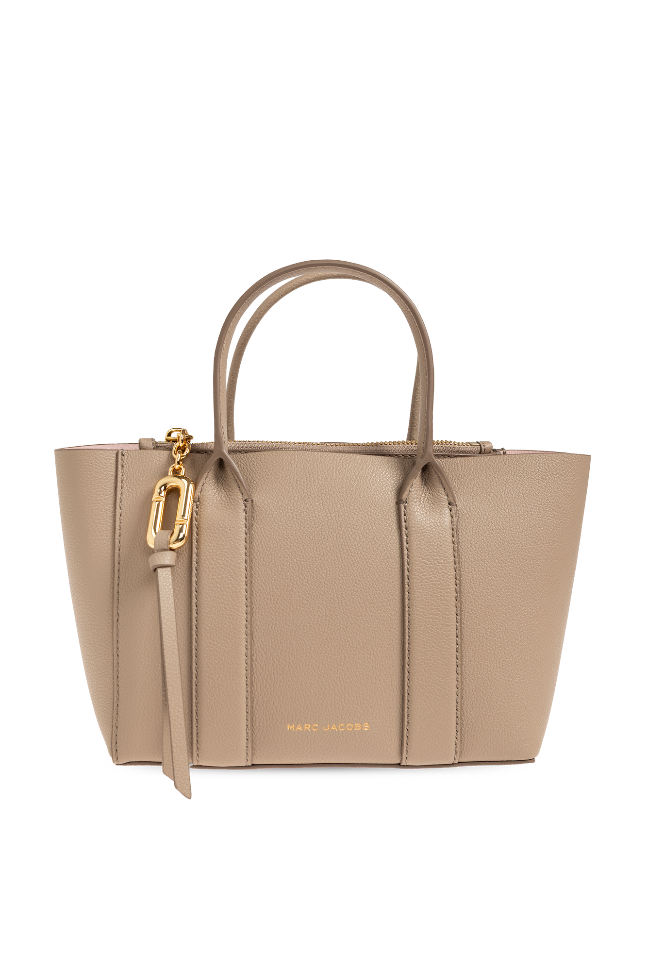 Marc Jacobs Skórzana  Torba, Kobiety, Beżowy